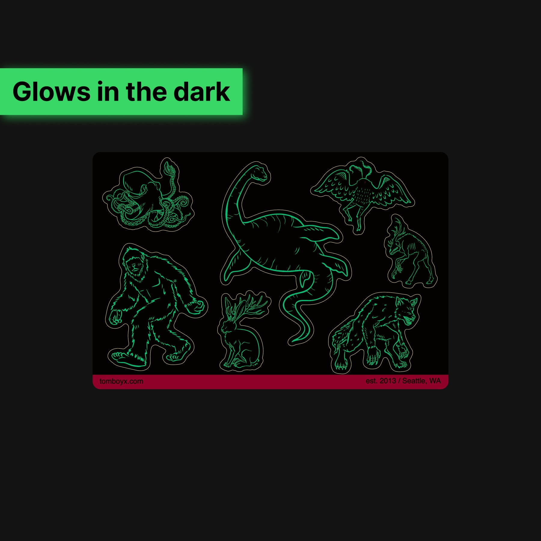 Stickers - Cryptids