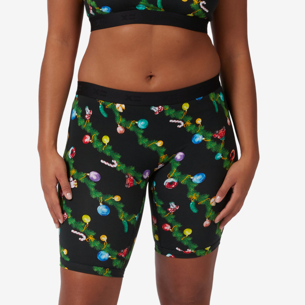 9" Boxer Briefs - Deck the Halls
