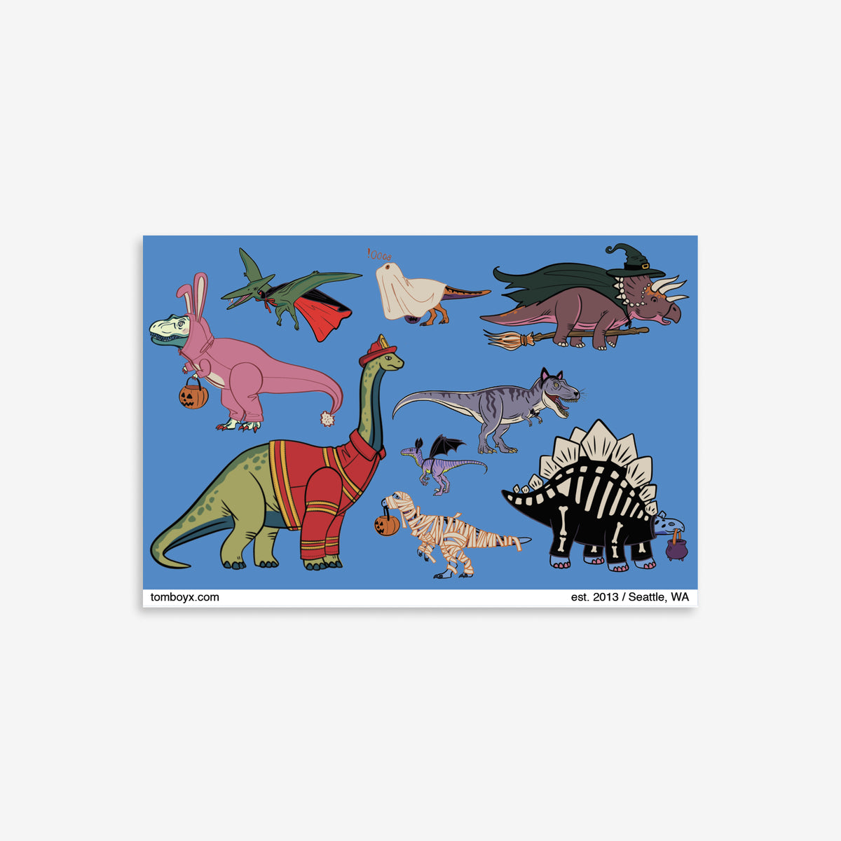 Stickers - Dinoween