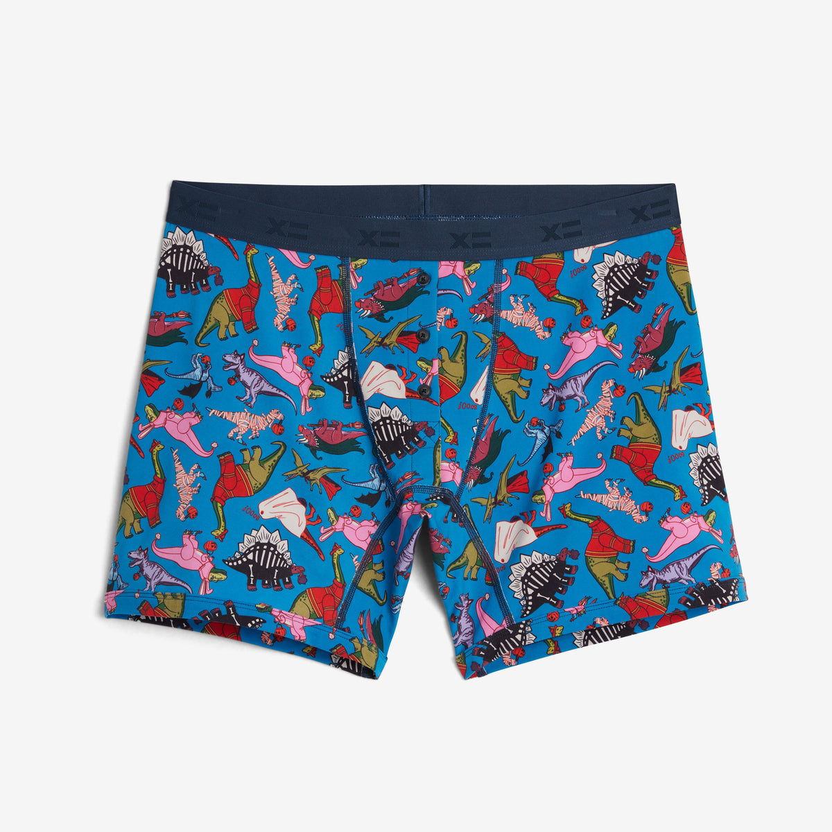 6" Fly Boxer Briefs - Dinoween