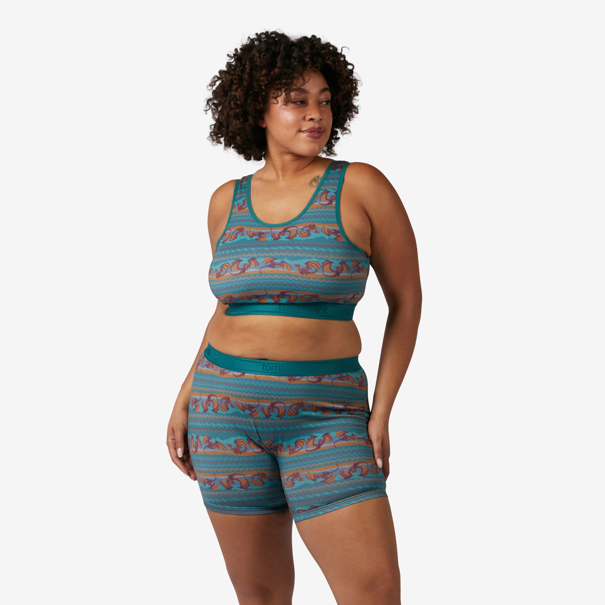 Model: Tambrie is 5'8" and wears a 2X