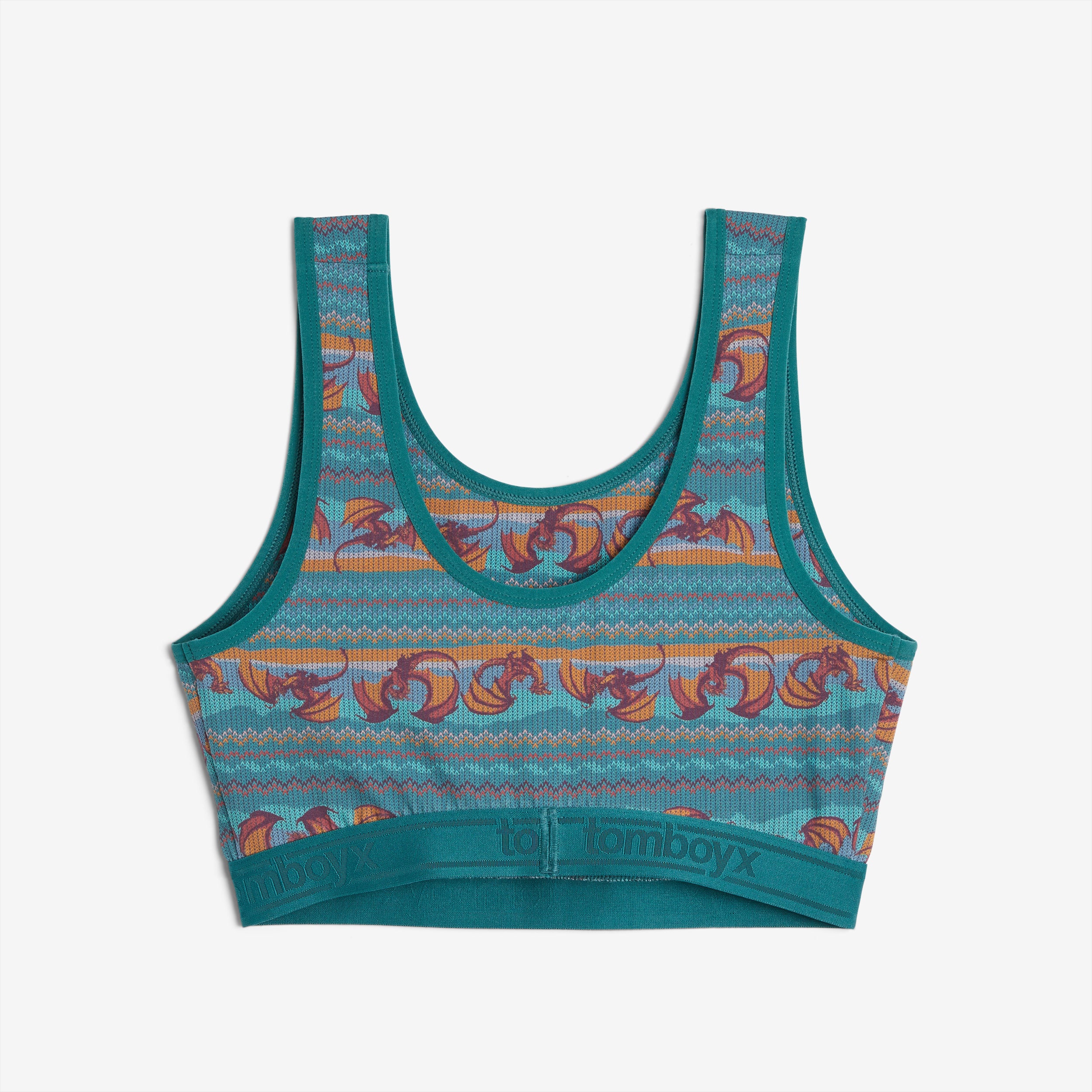 Essentials Soft Bra - Dragon Fairisle