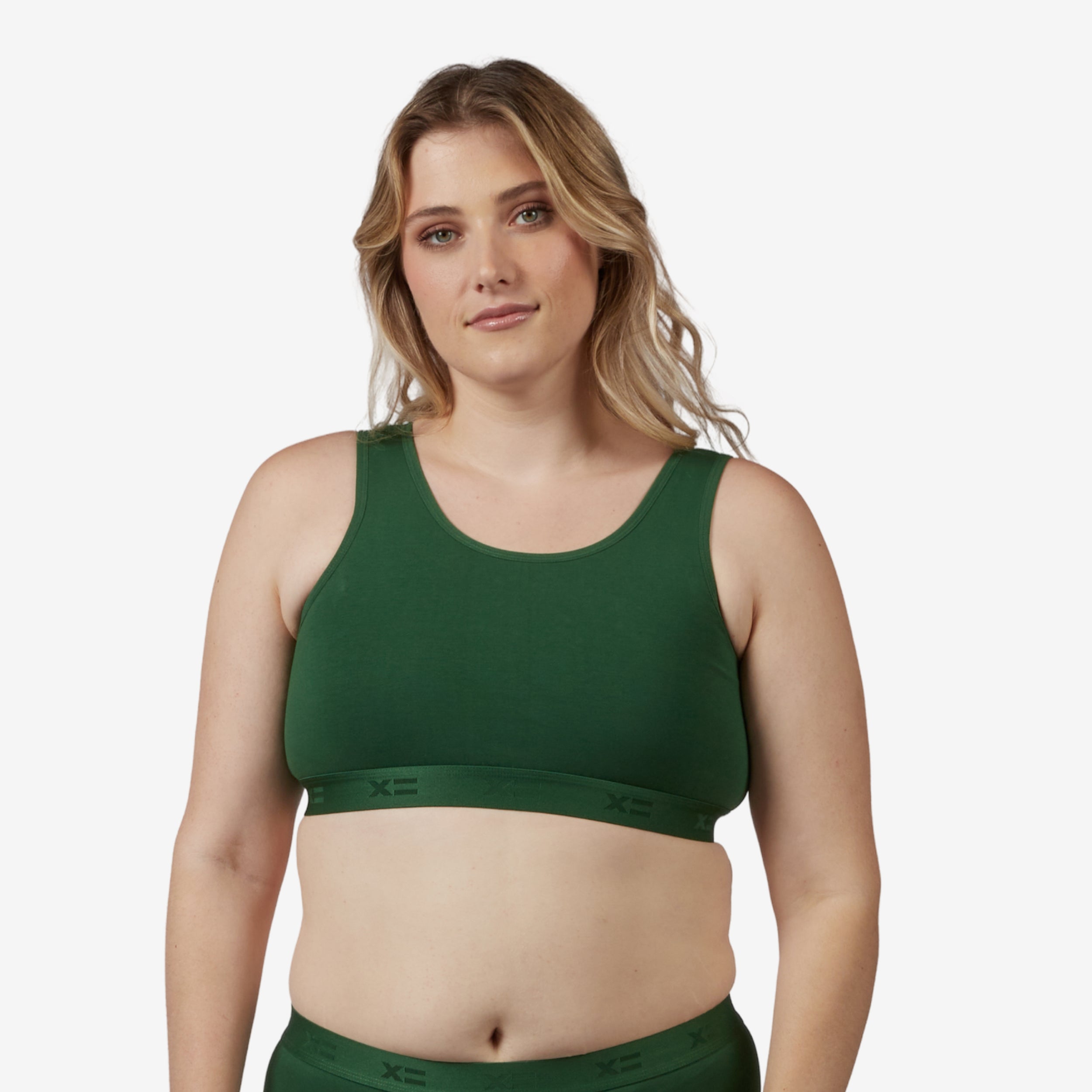 Model: Natalie is 5'11" and wears a Medium