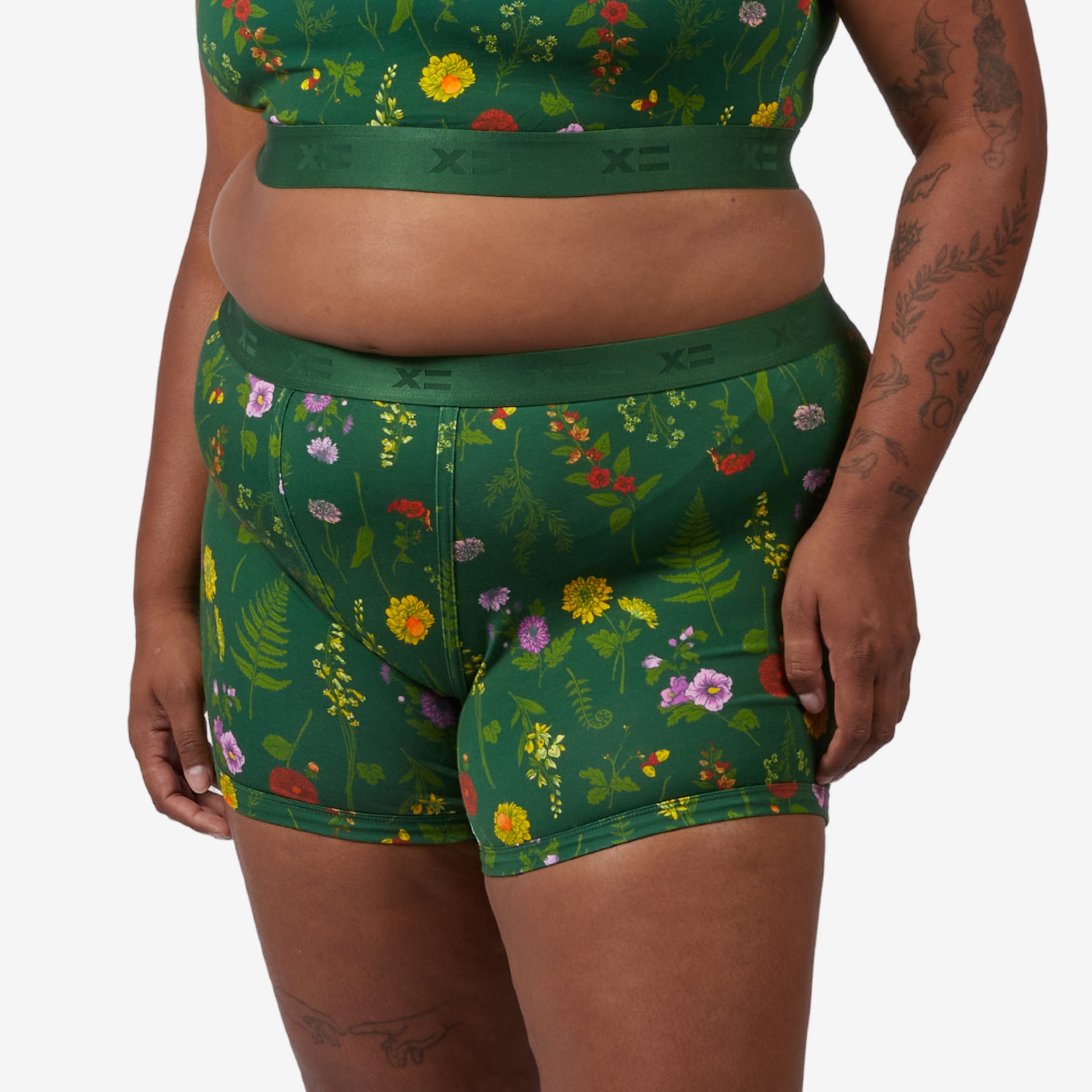 4.5" Trunks - Fern and Floral