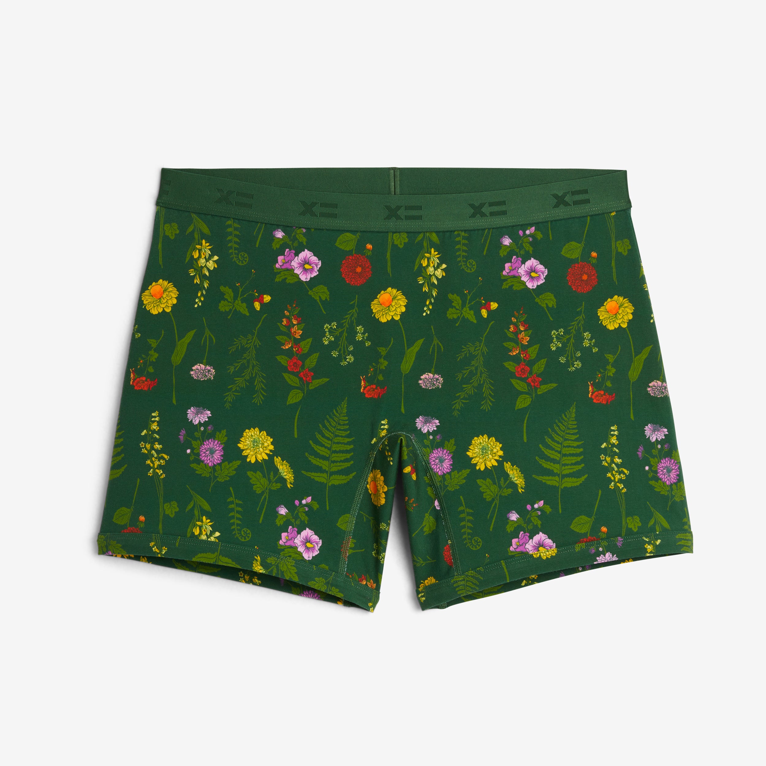 6" Boxer Briefs 3-Pack - Fern and Floral