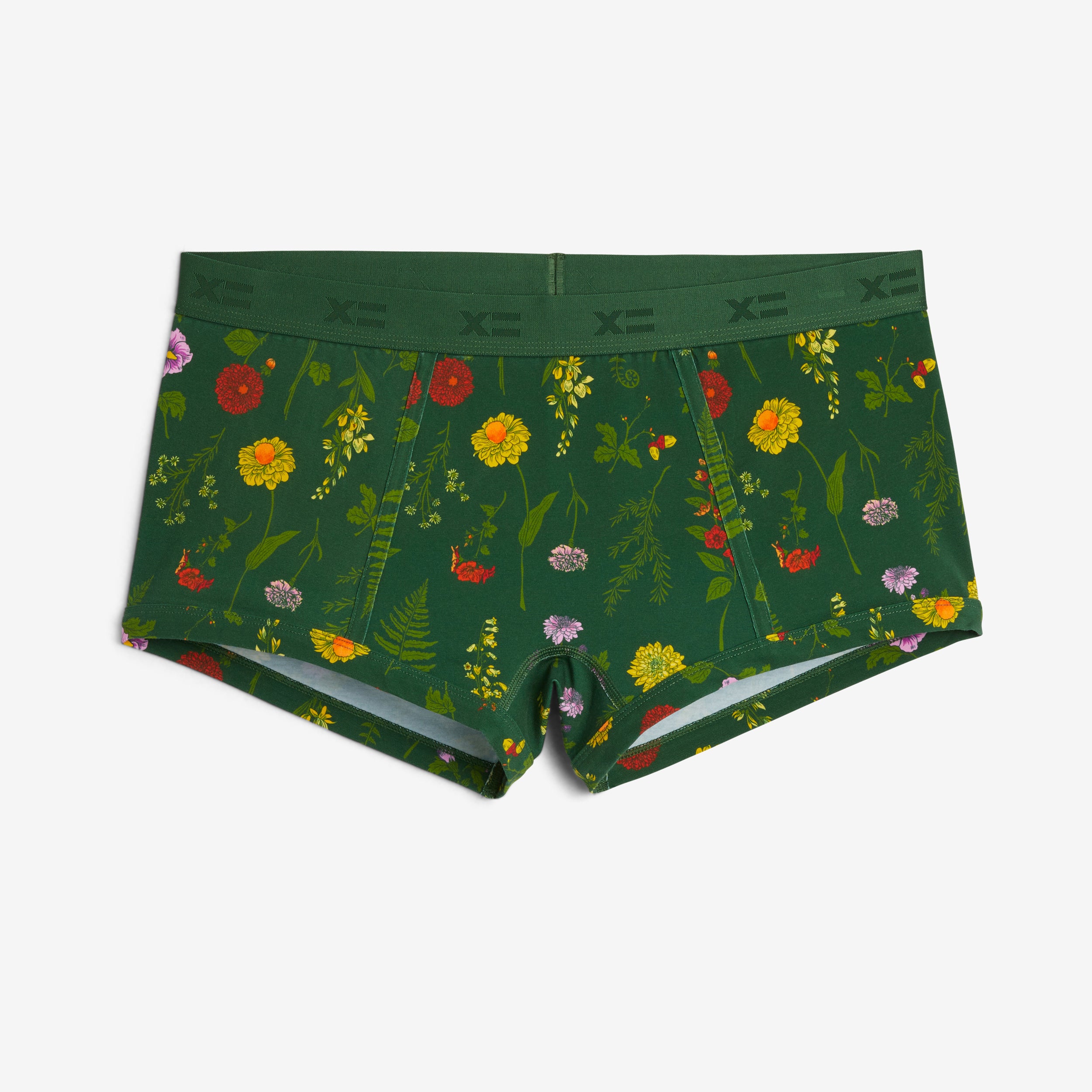 Boy Shorts - Fern and Floral