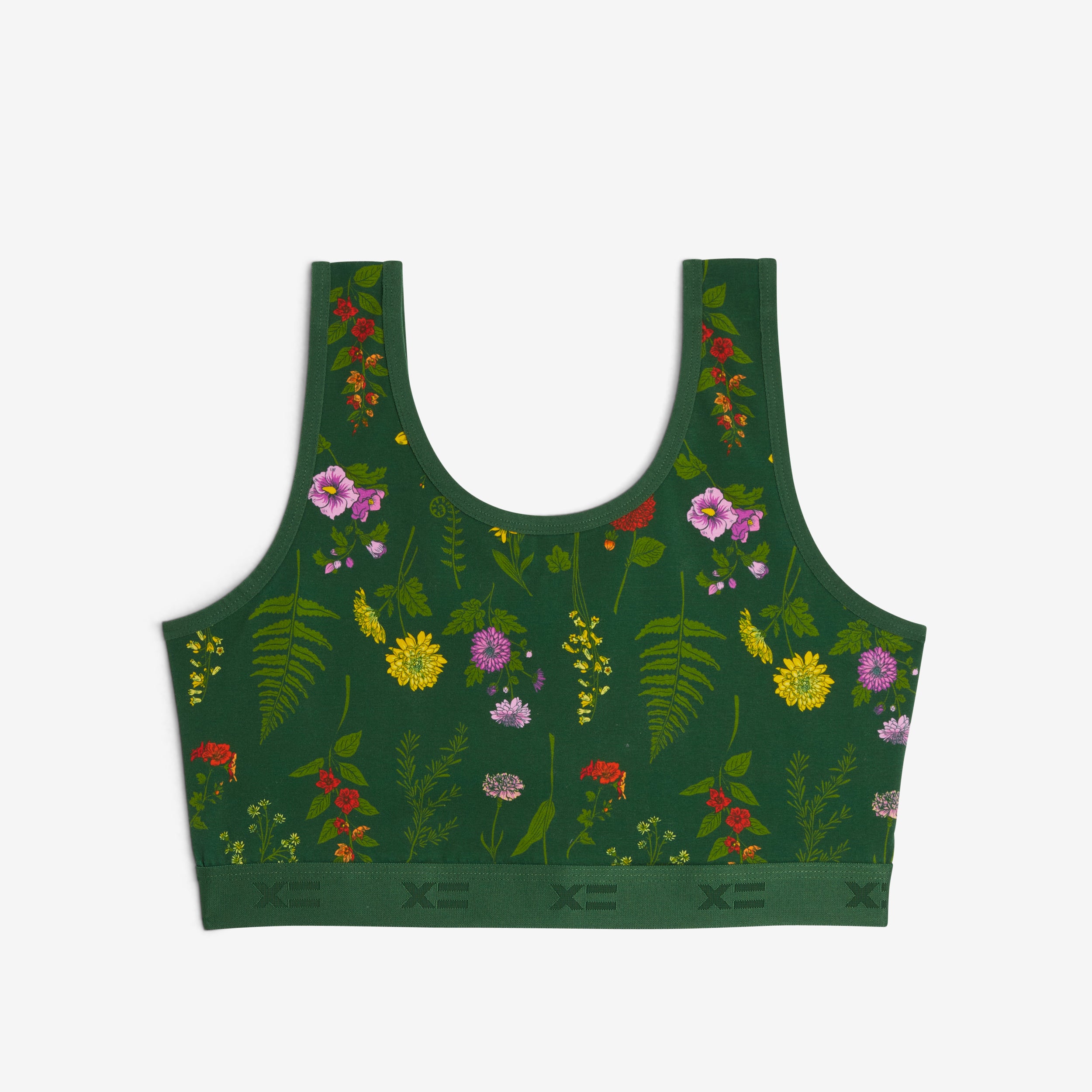 Essentials Soft Bra 3-Pack - Fern and Floral
