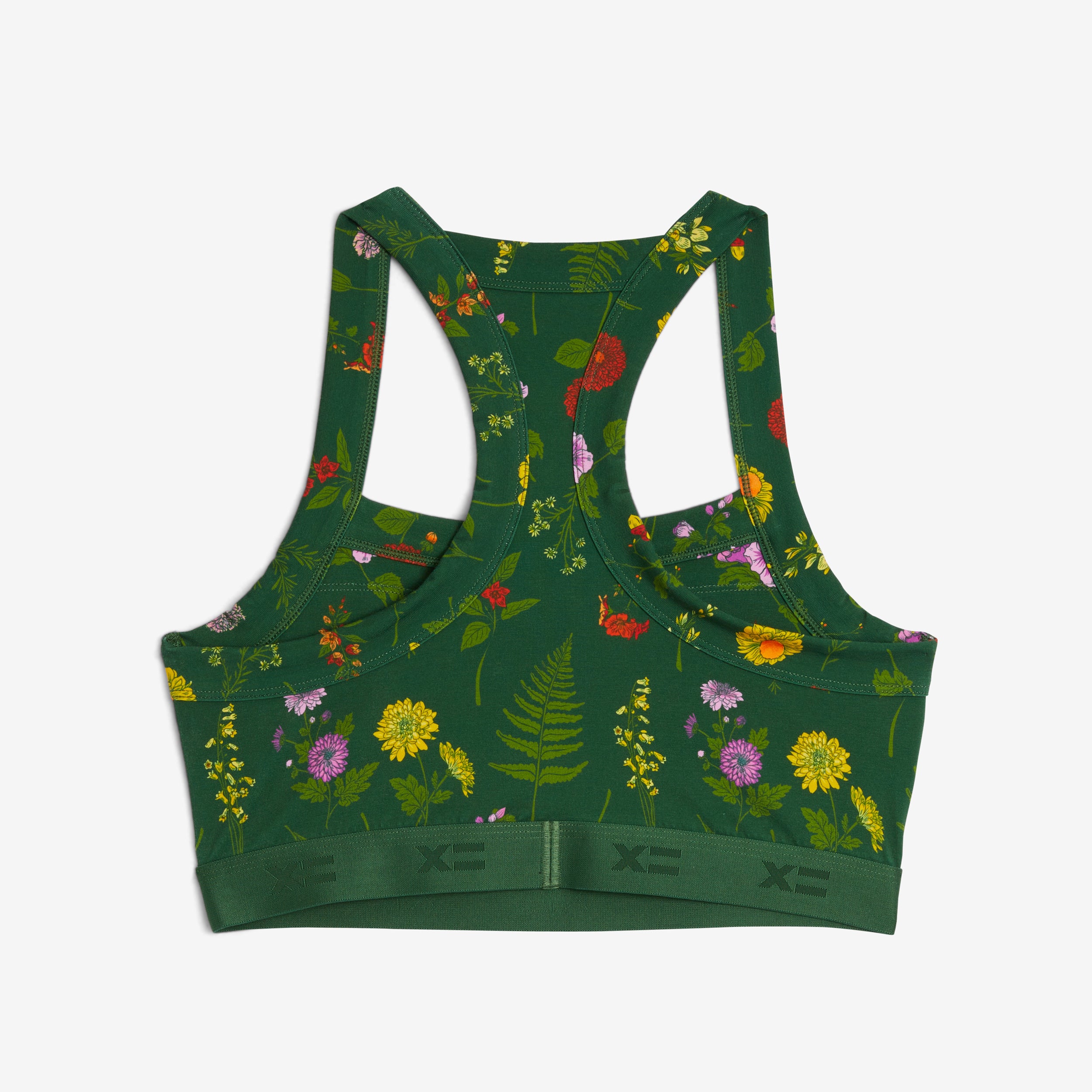 Scoop Soft Bra - Fern and Floral