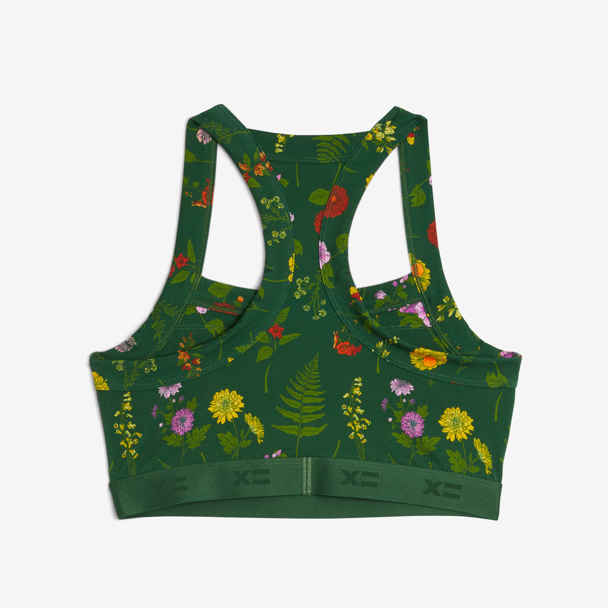 Scoop Soft Bra - Fern and Floral