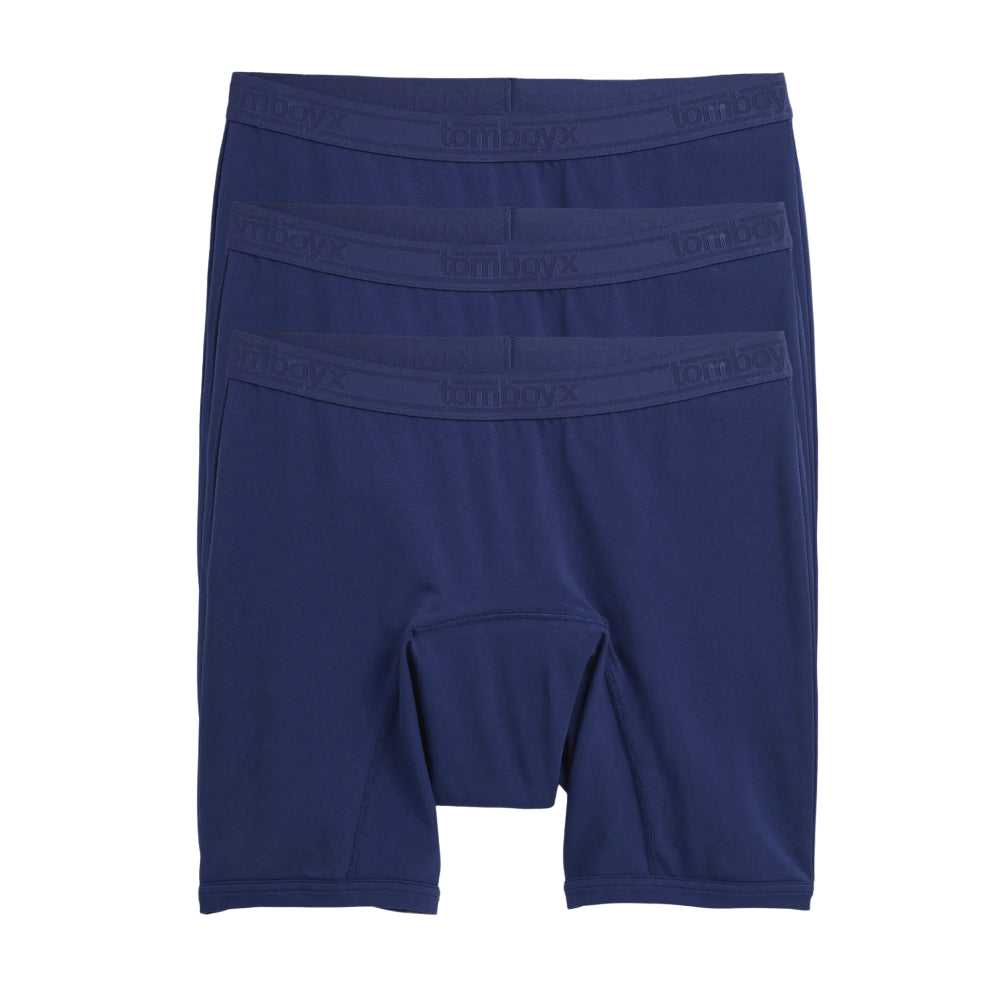 First Line Period 9" Boxer Briefs 3-Pack - Future Dusk