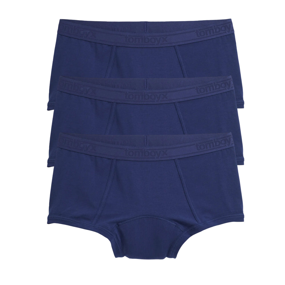 First Line Period Boy Shorts 3-Pack - Future Dusk