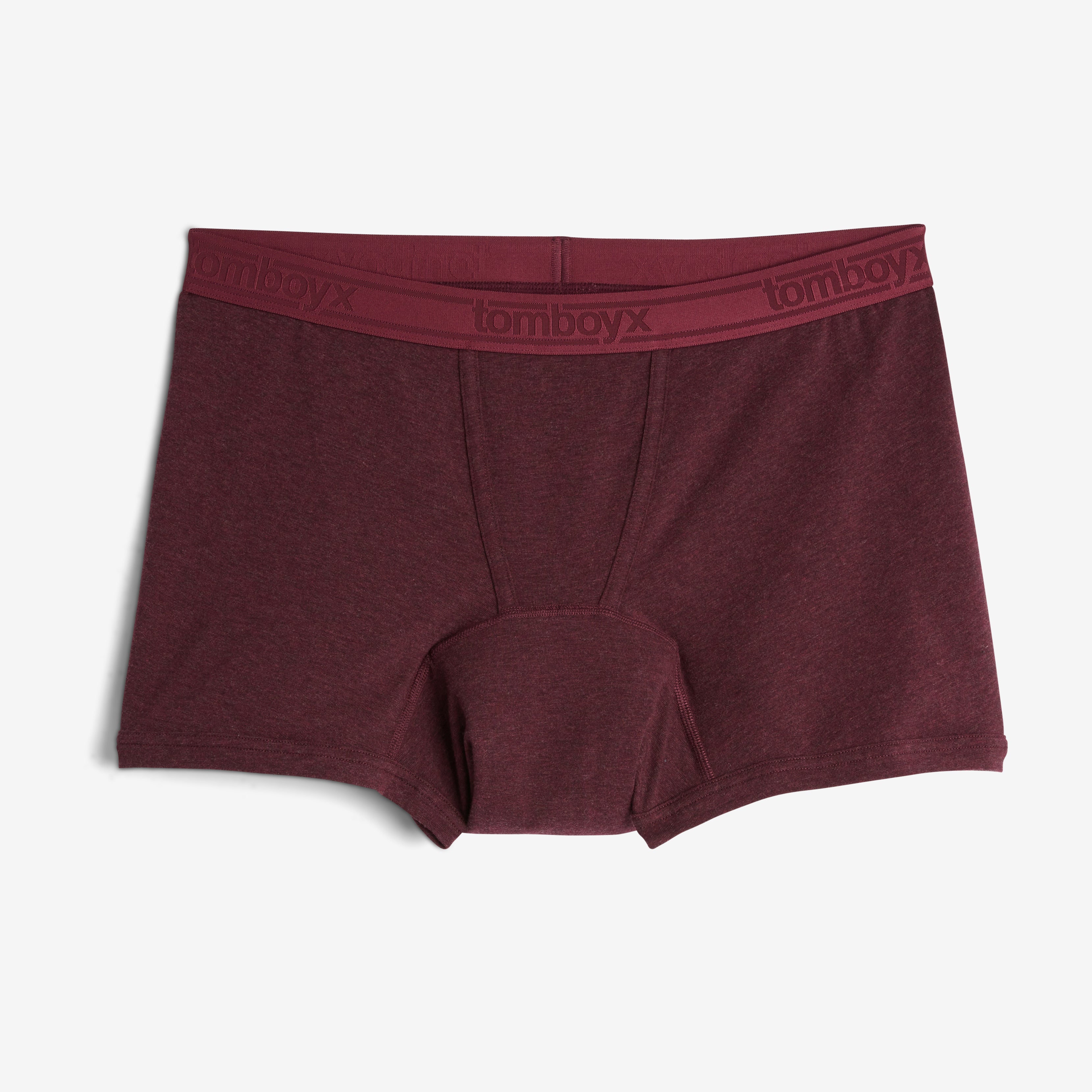 First Line Period 4.5" Trunks - Black Cherry Heather