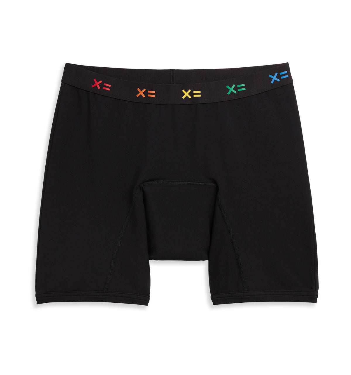 First Line Period 9" Boxer Briefs X= Rainbow