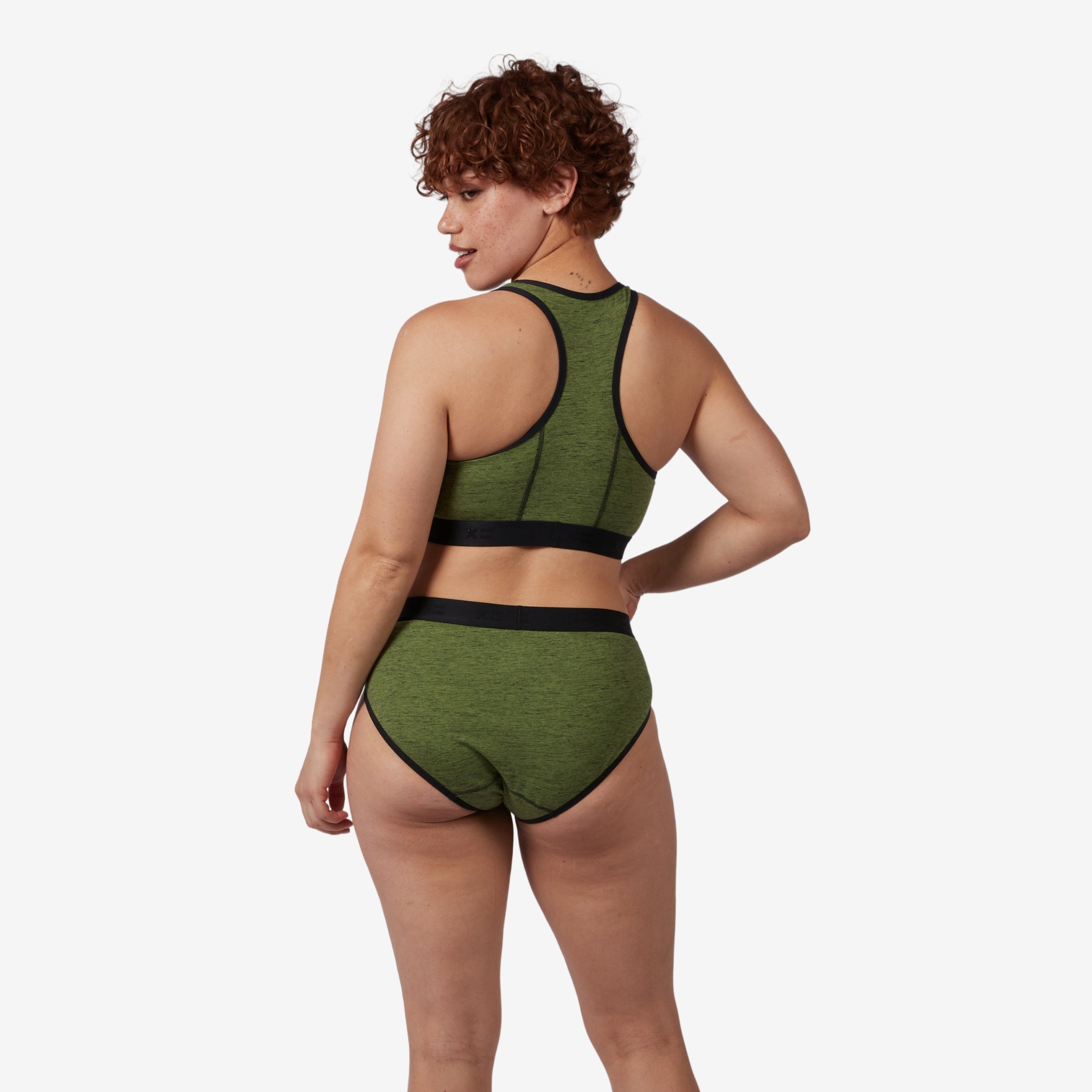 Iconic Briefs - Forest Heather