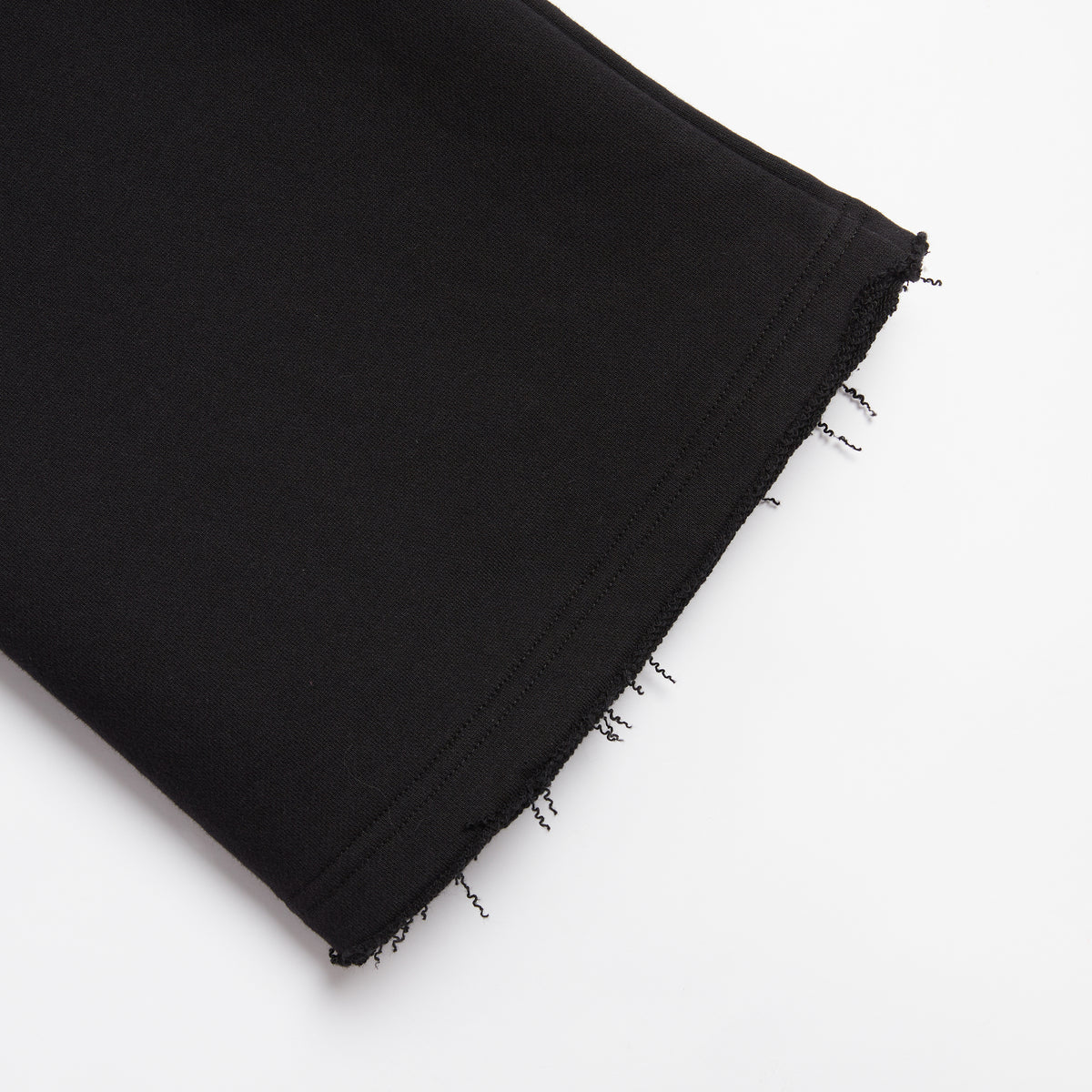 French Terry Flare Pant - Black