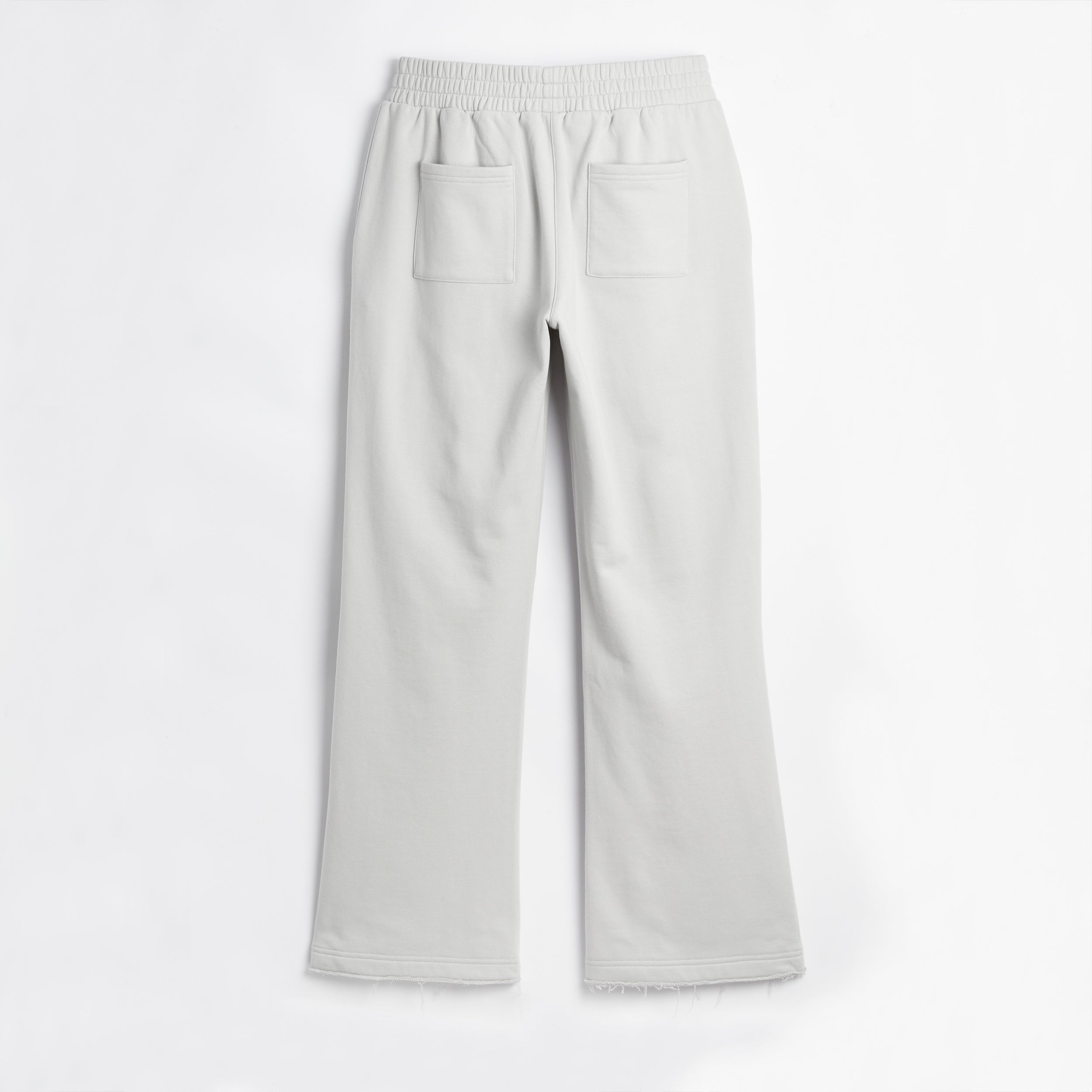 French Terry Flare Pant - Concrete Gray