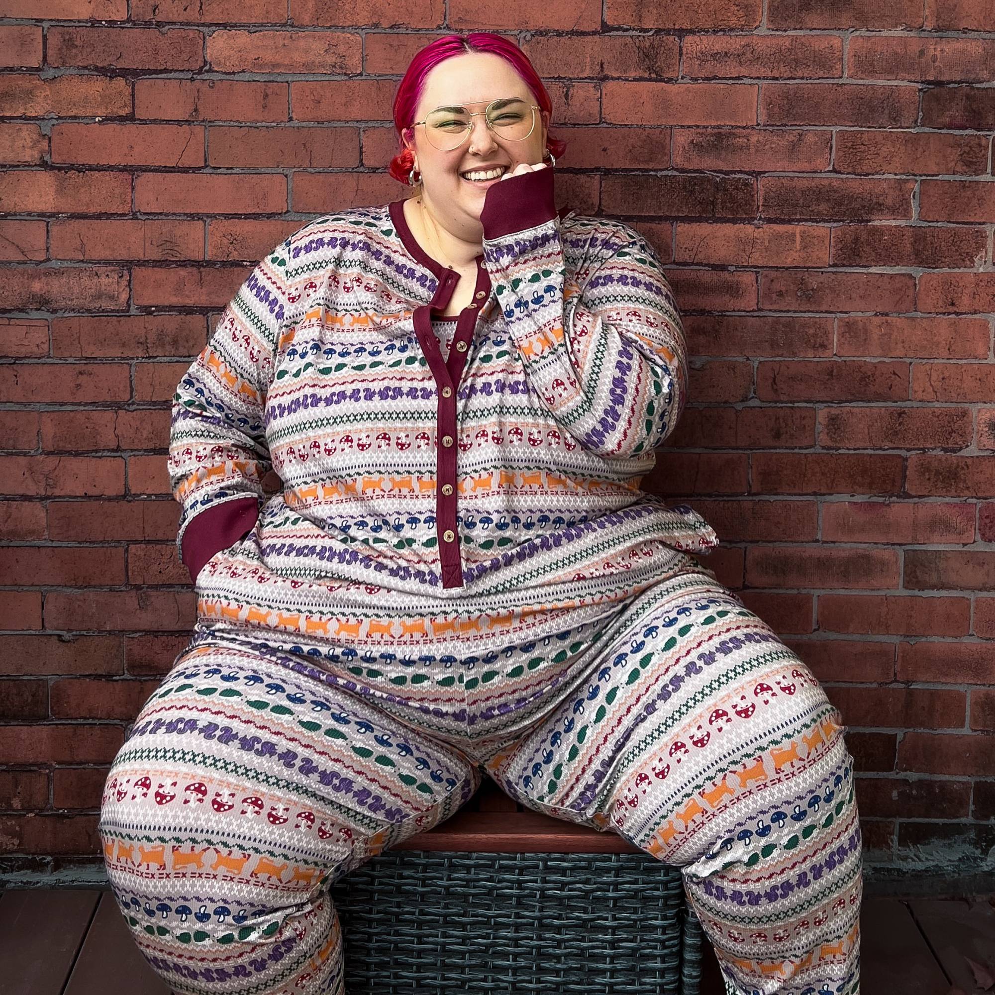 Onesie - Furry Fairisle