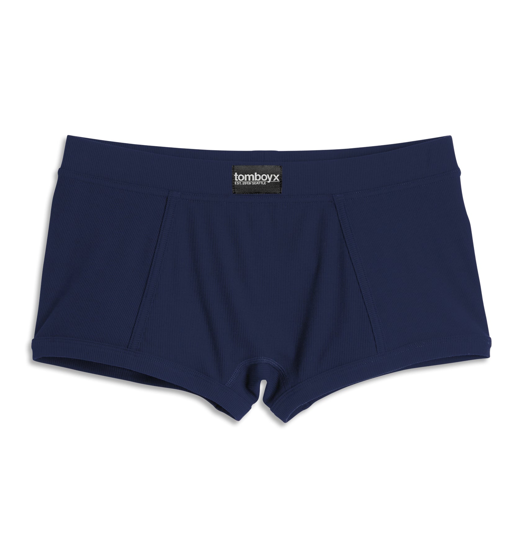Bamboo Rib Boy Shorts - Future Dusk