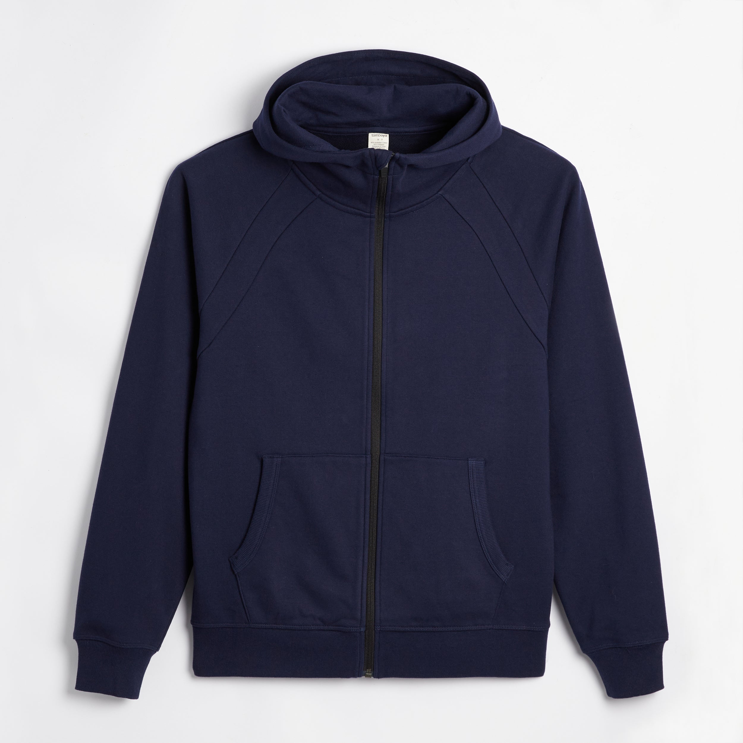French Terry Full Zip Hoodie - Future Dusk