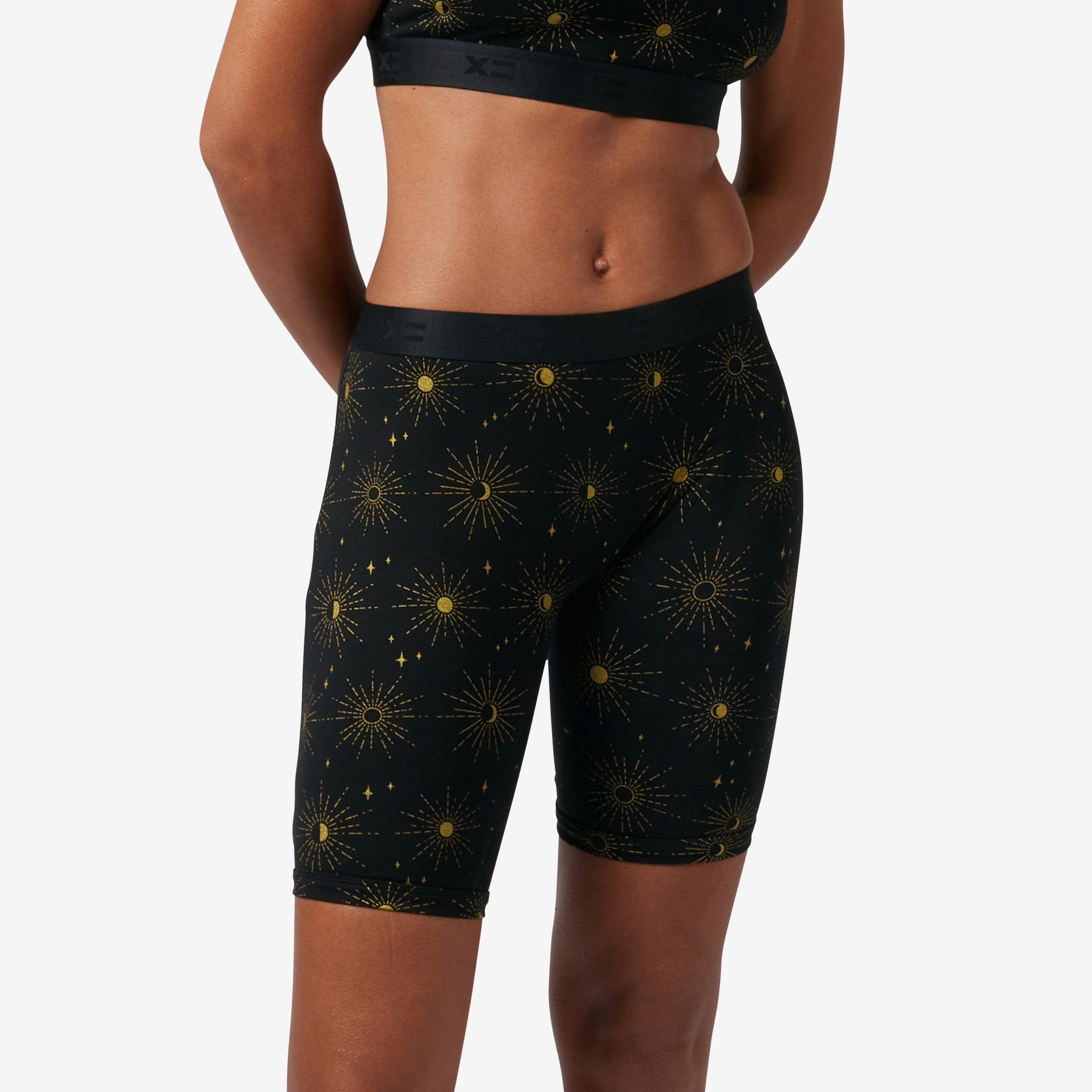 9" Boxer Briefs - Golden Nights