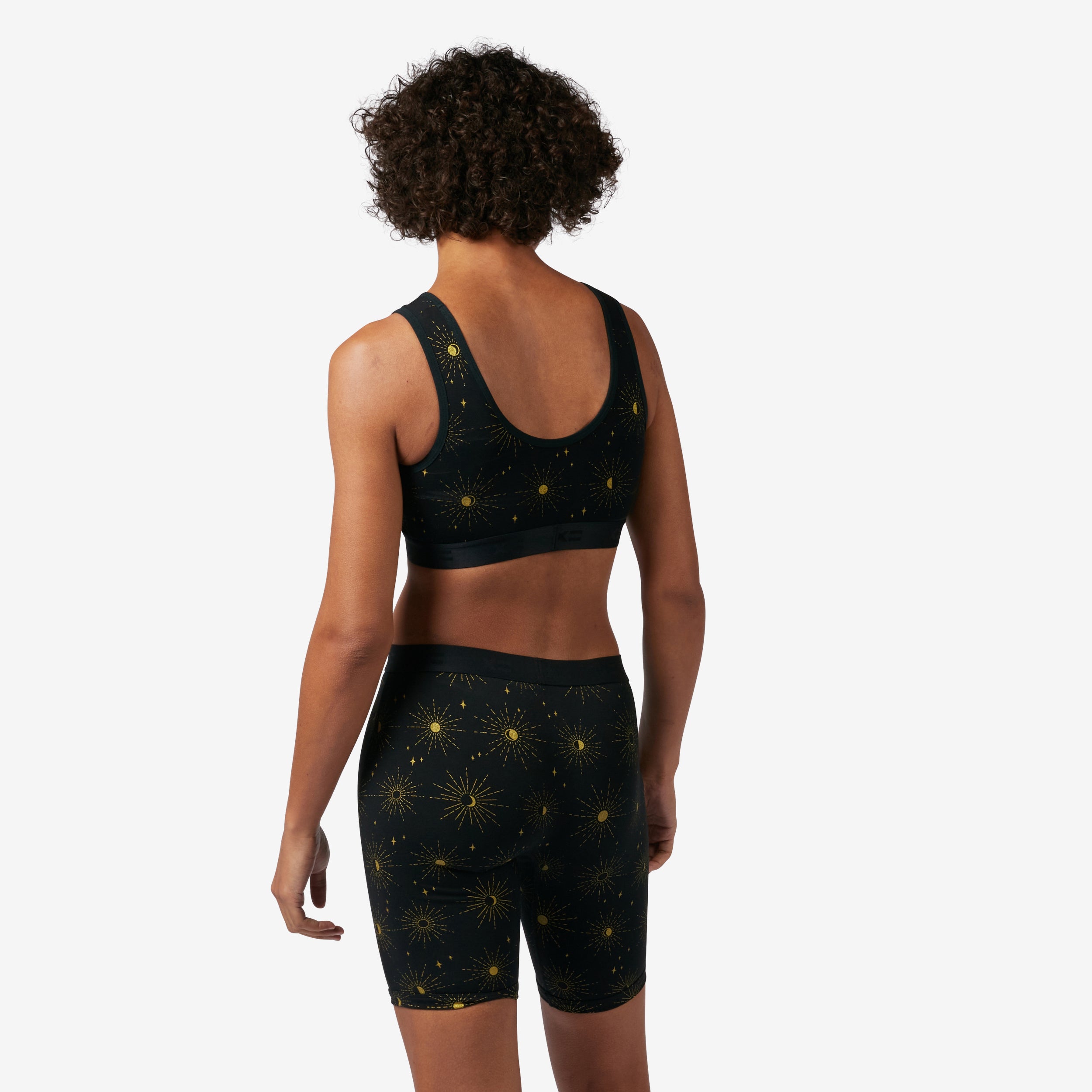 9" Boxer Briefs - Golden Nights