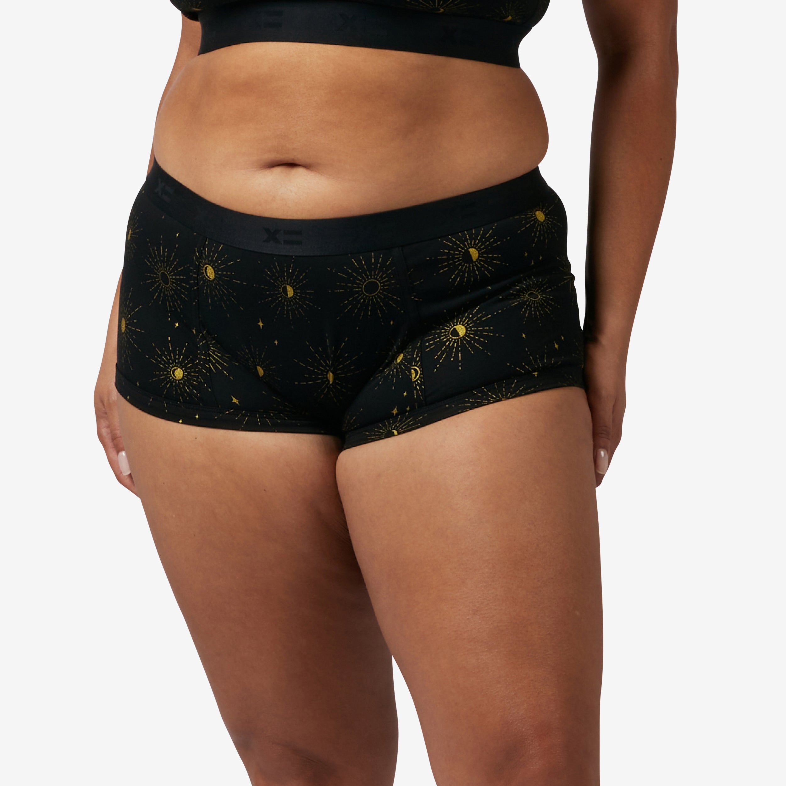 Boy Shorts - Golden Nights