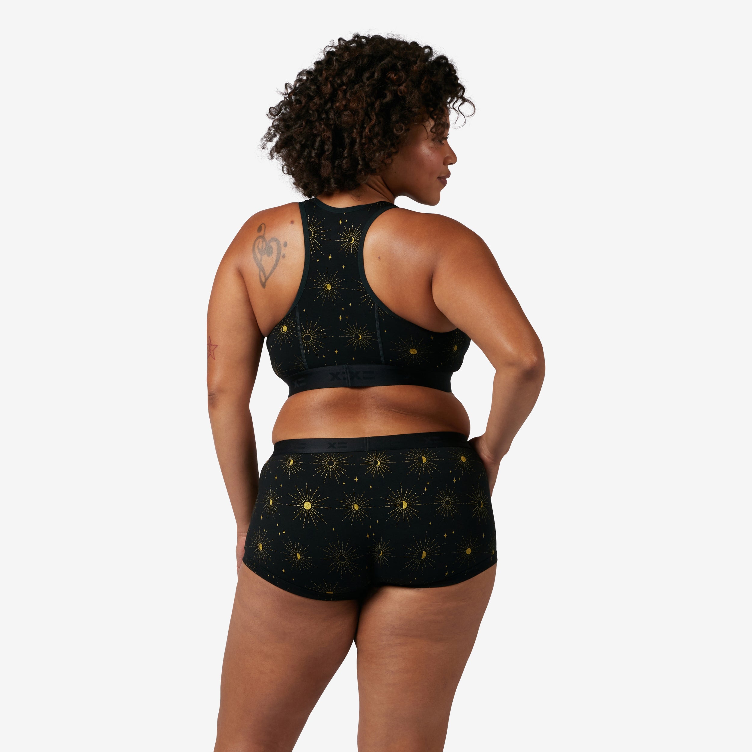 Boy Shorts - Golden Nights