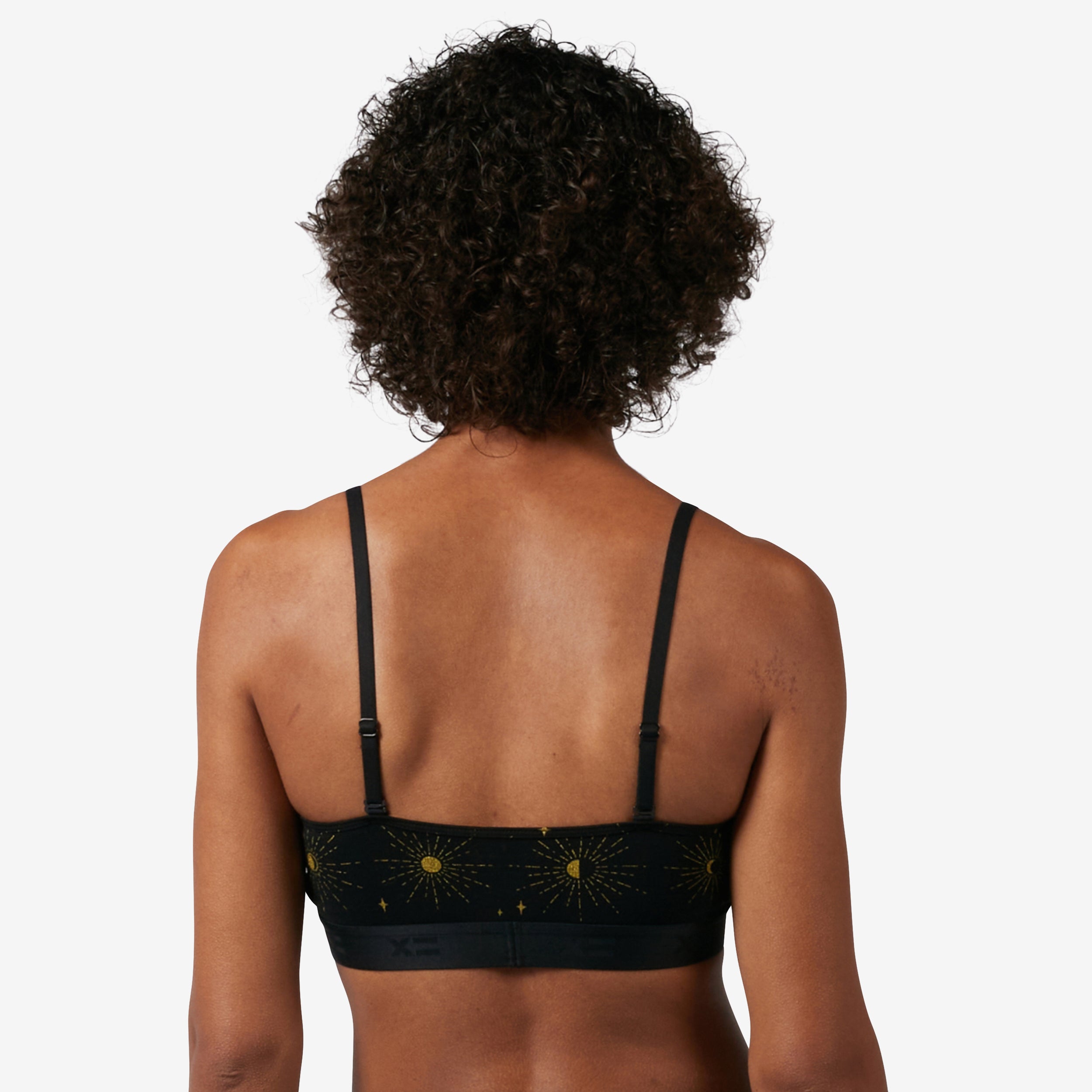 Low Cut Soft Bra - Golden Nights