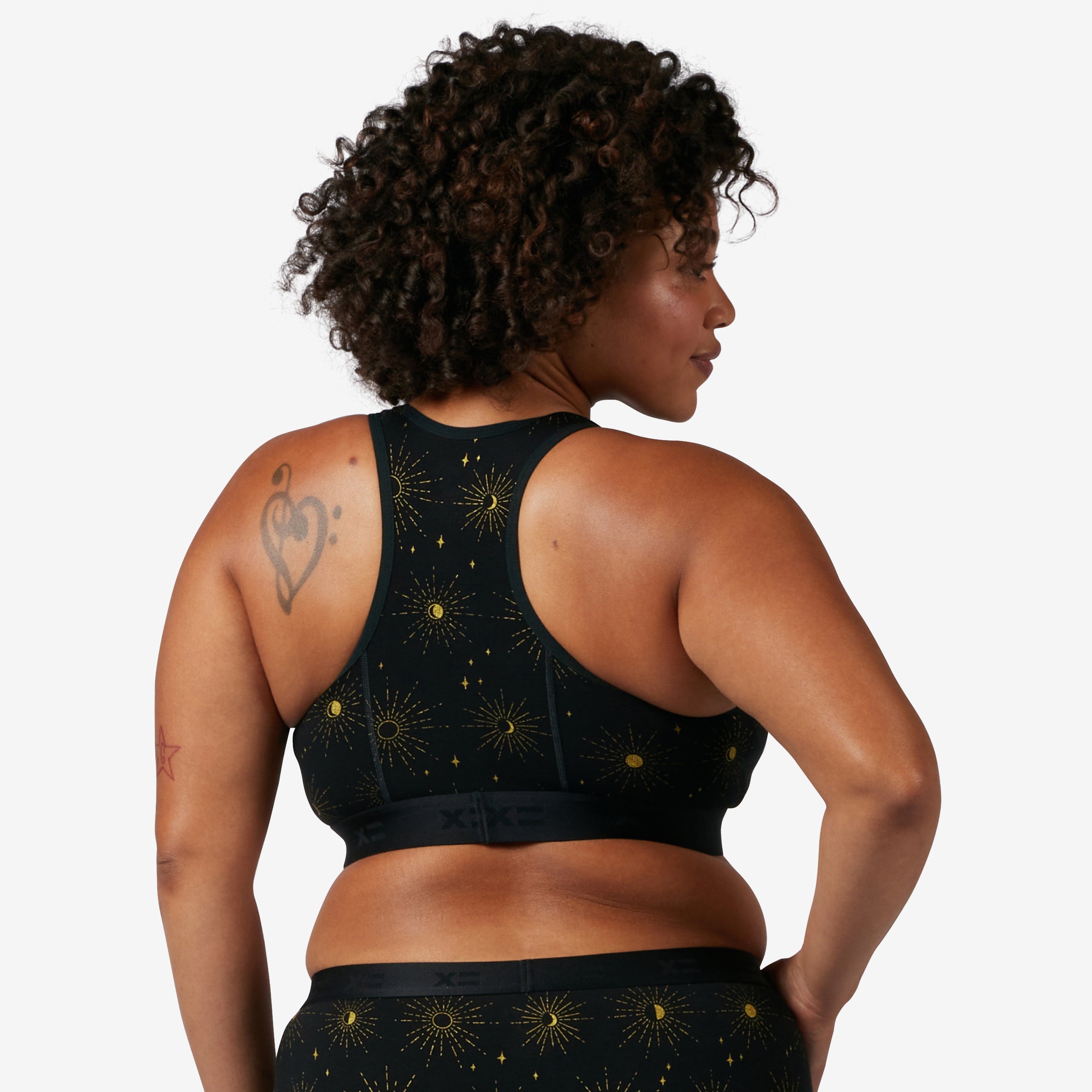 Racerback Soft Bra - Golden Nights