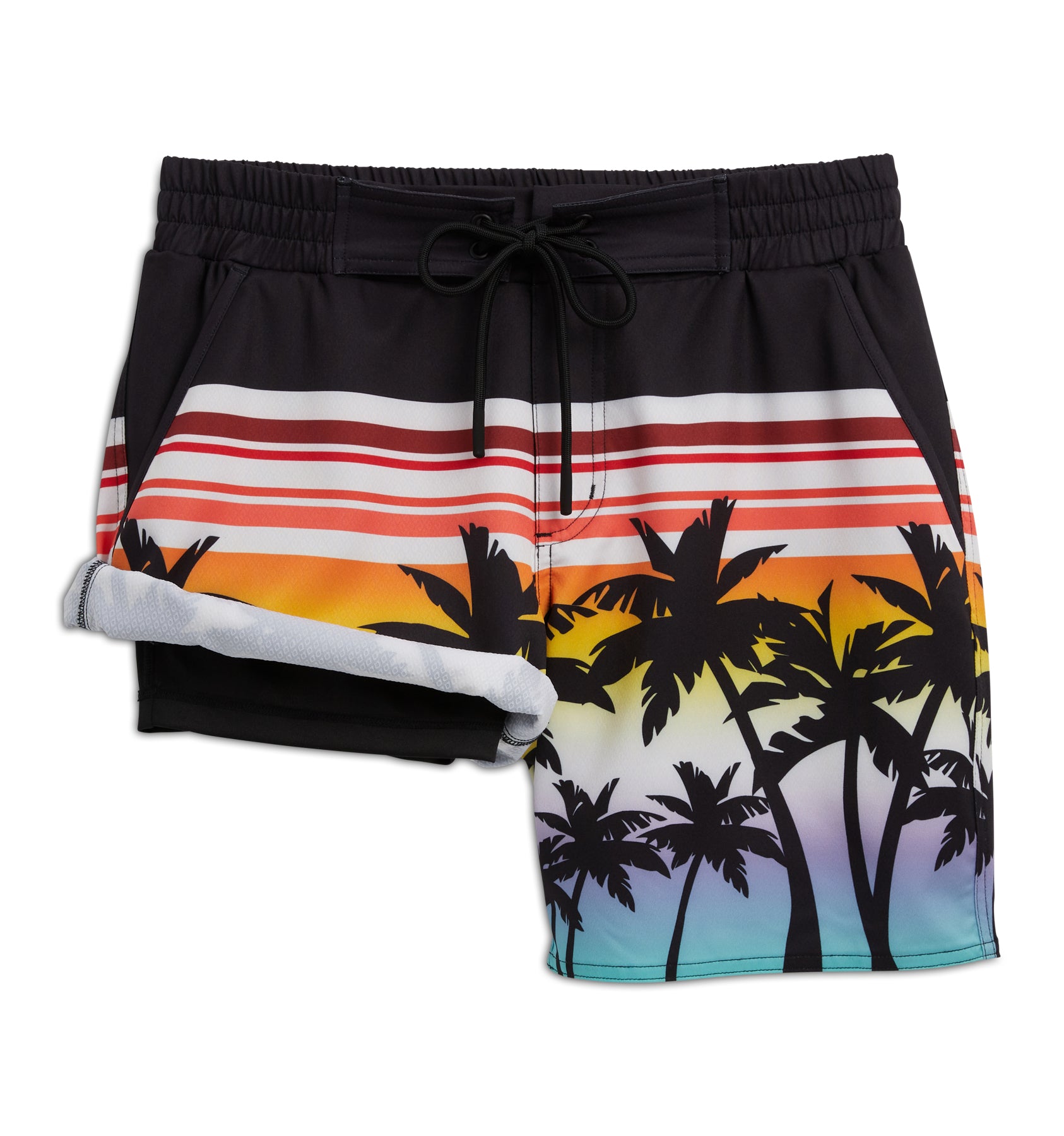 Swim 7" Heritage Board Shorts Heavy Weight - Hawaiian Heat