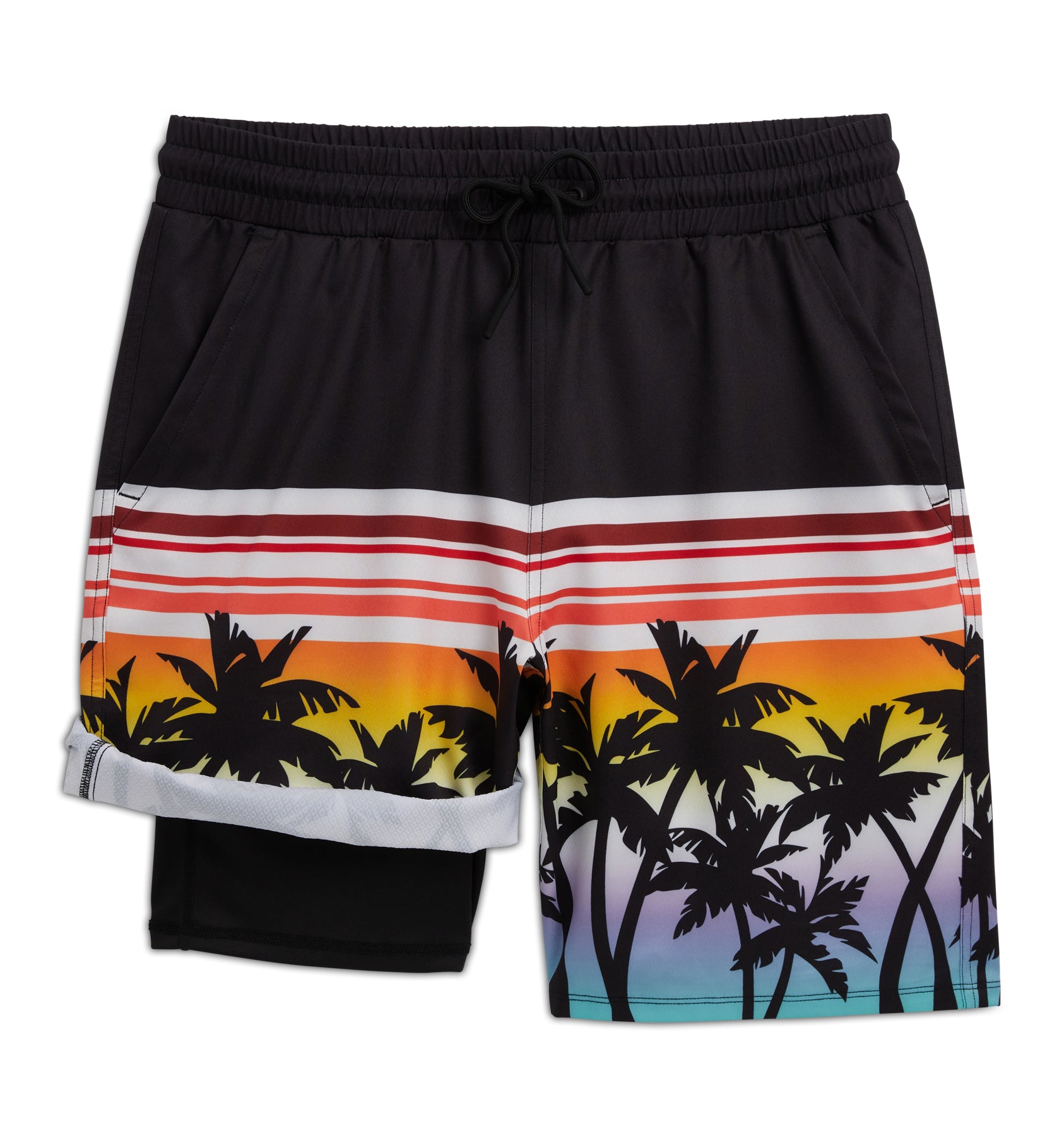 Swim 9" Lined Board Shorts - Hawaiian Heat