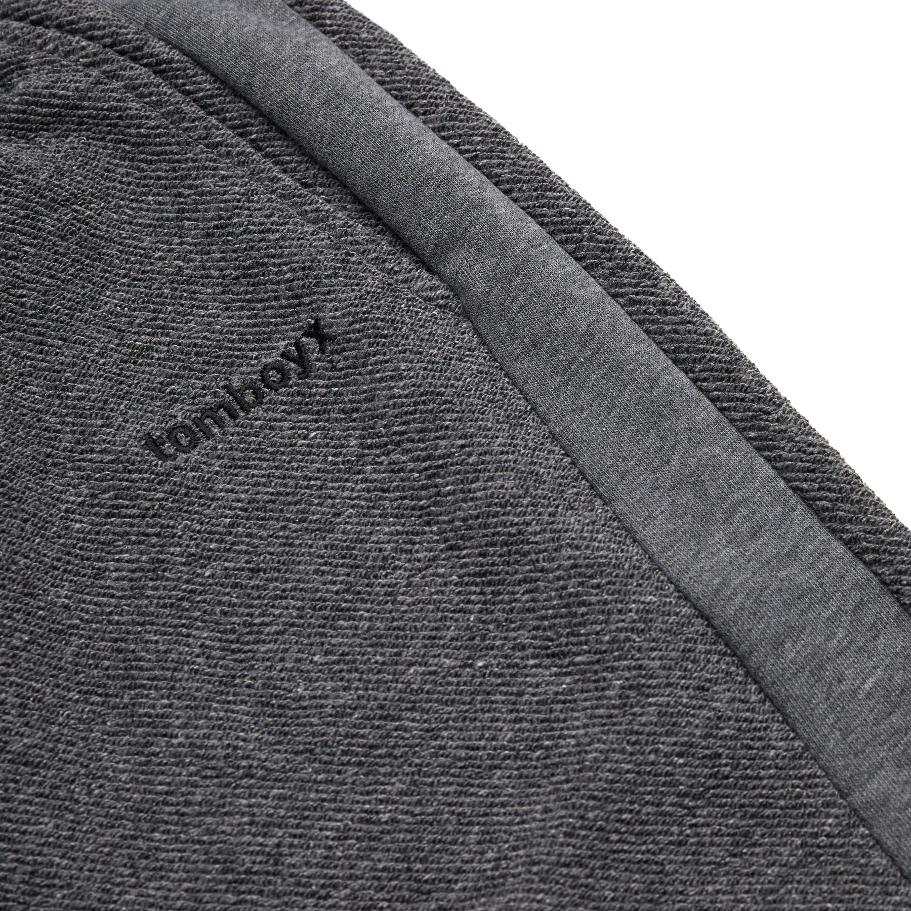 Inside Out French Terry Jogger - Heather Grey