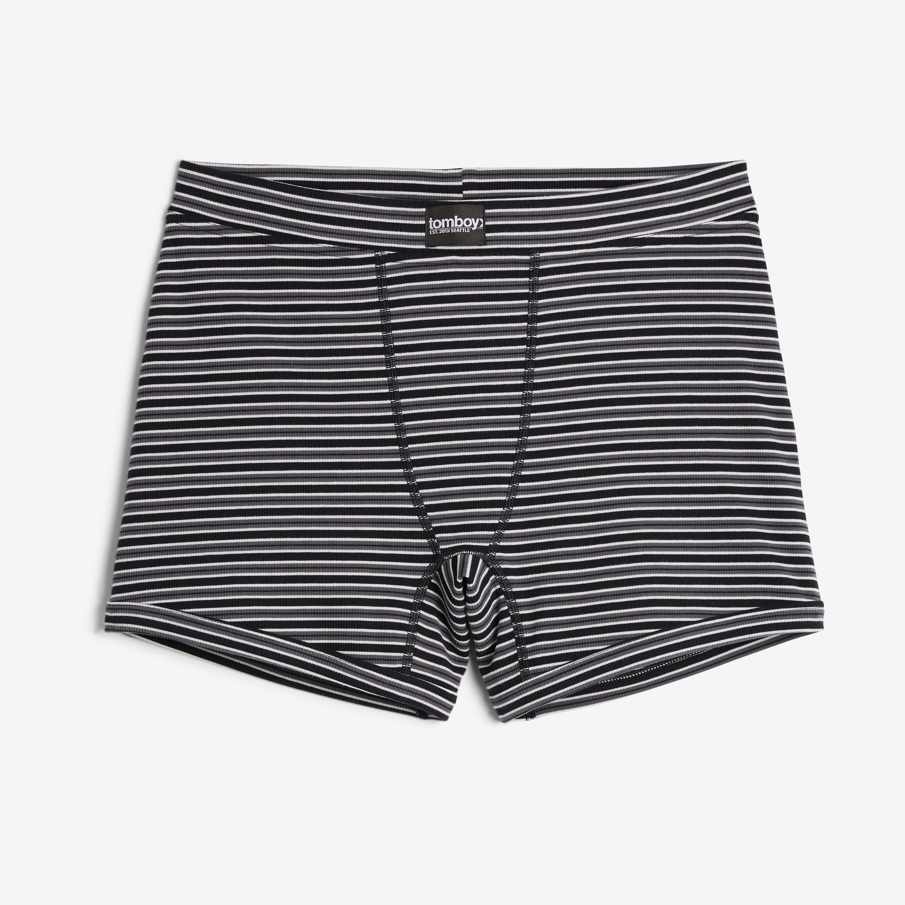 Bamboo Rib 4.5" Trunks - Icy Stripe