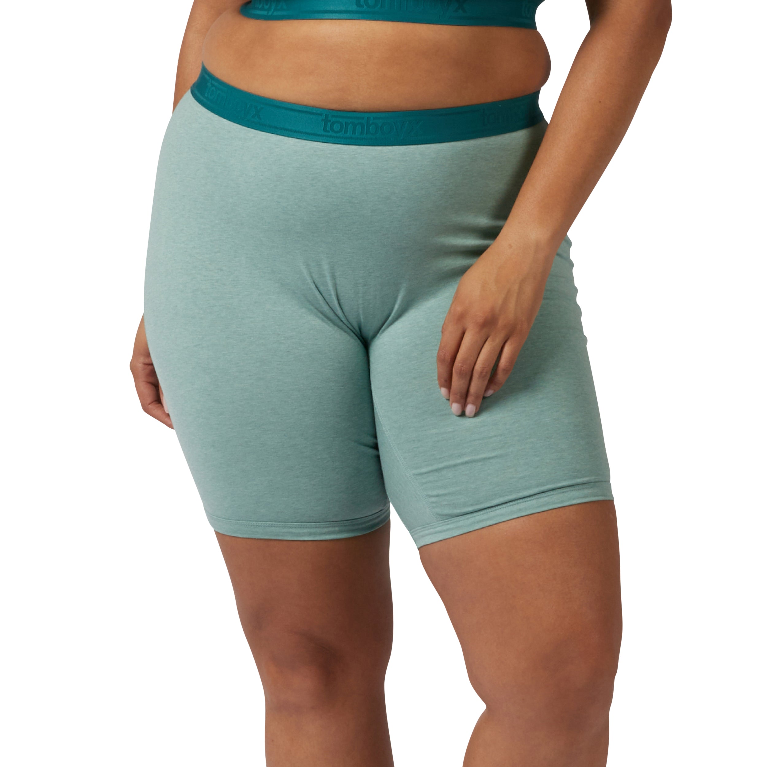 9" Boxer Briefs - Jaded Teal