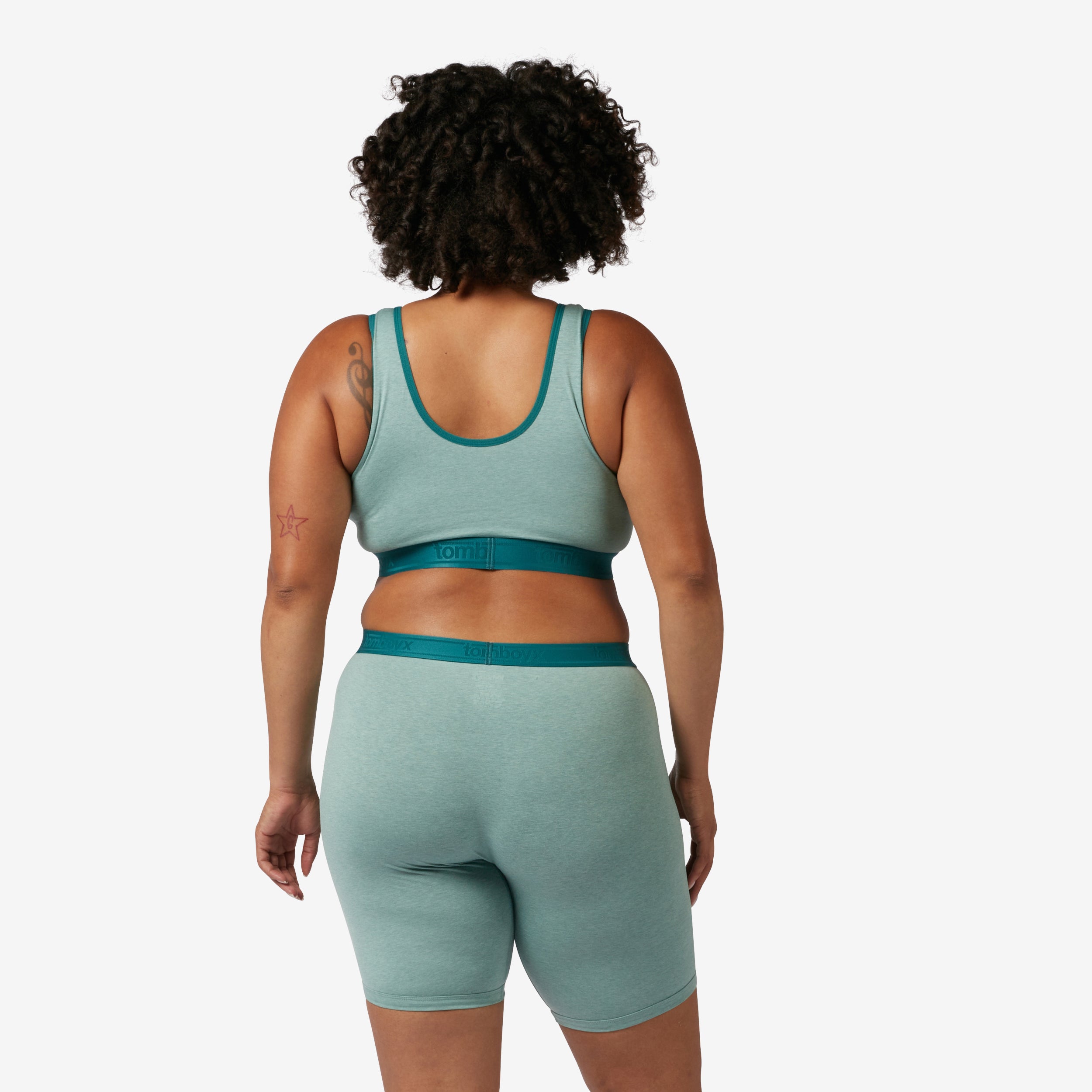 9" Boxer Briefs - Jaded Teal