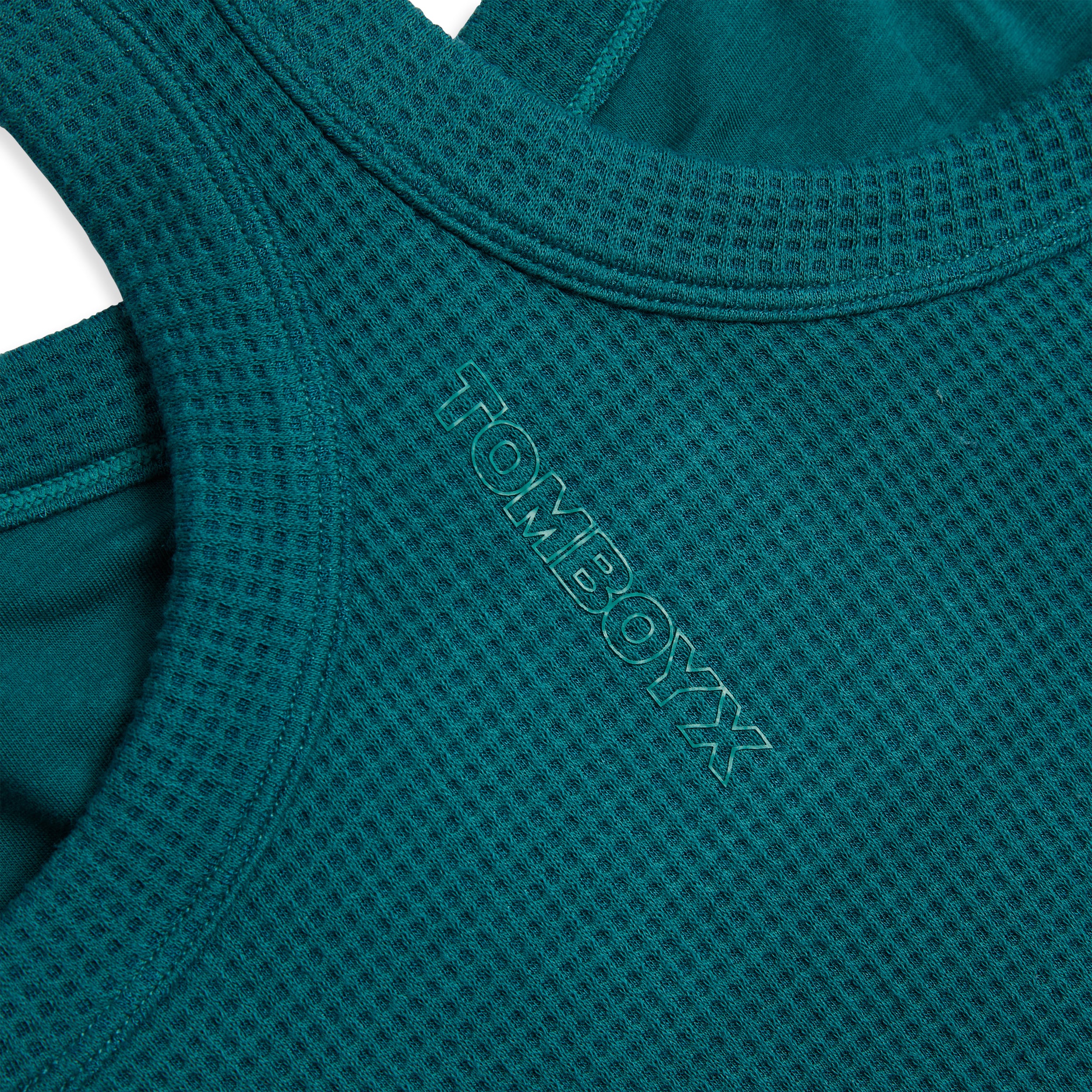 Modal Cloud Waffle Bra Top - Jaded Teal