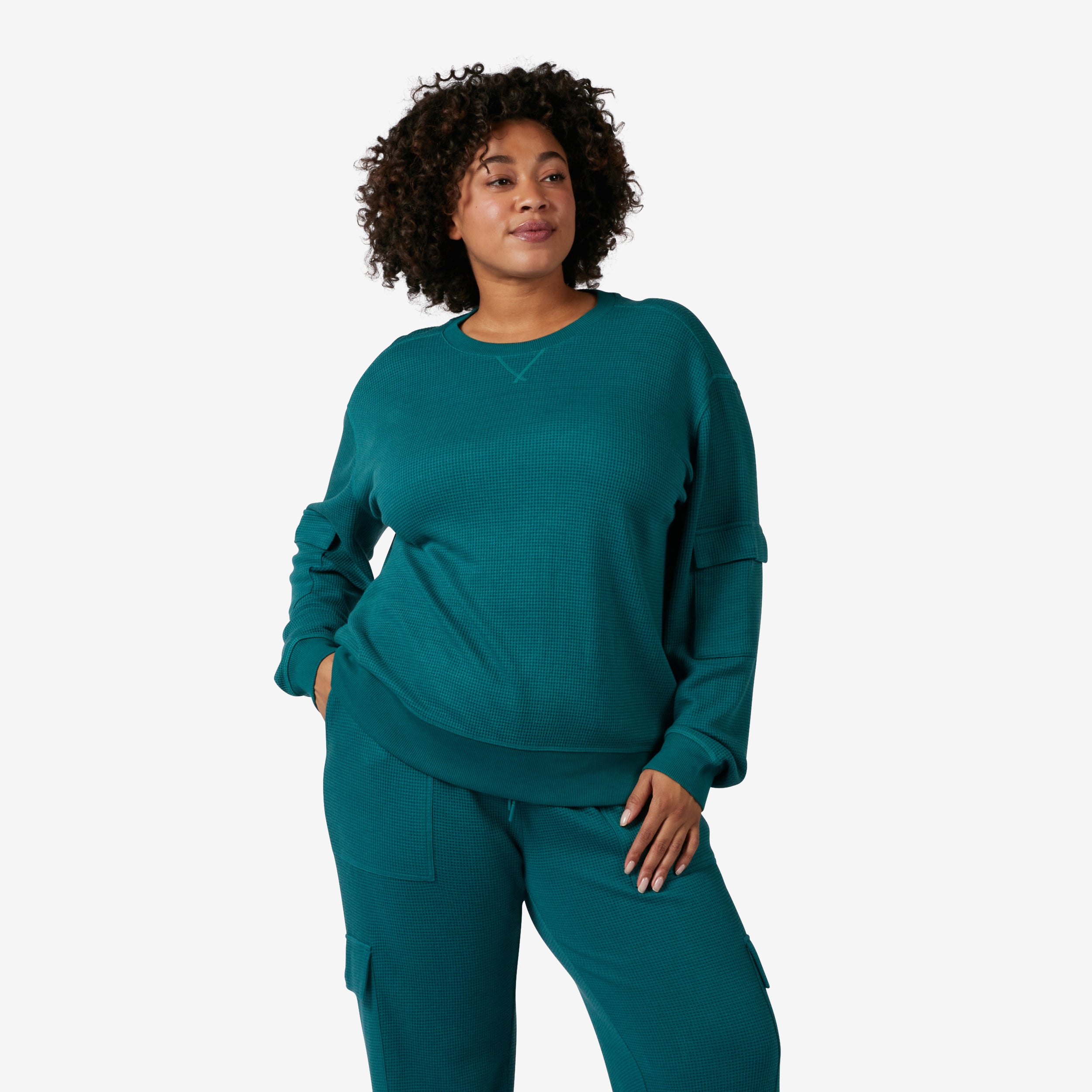 Model: Tambrie is 5'8" and wears a 2X