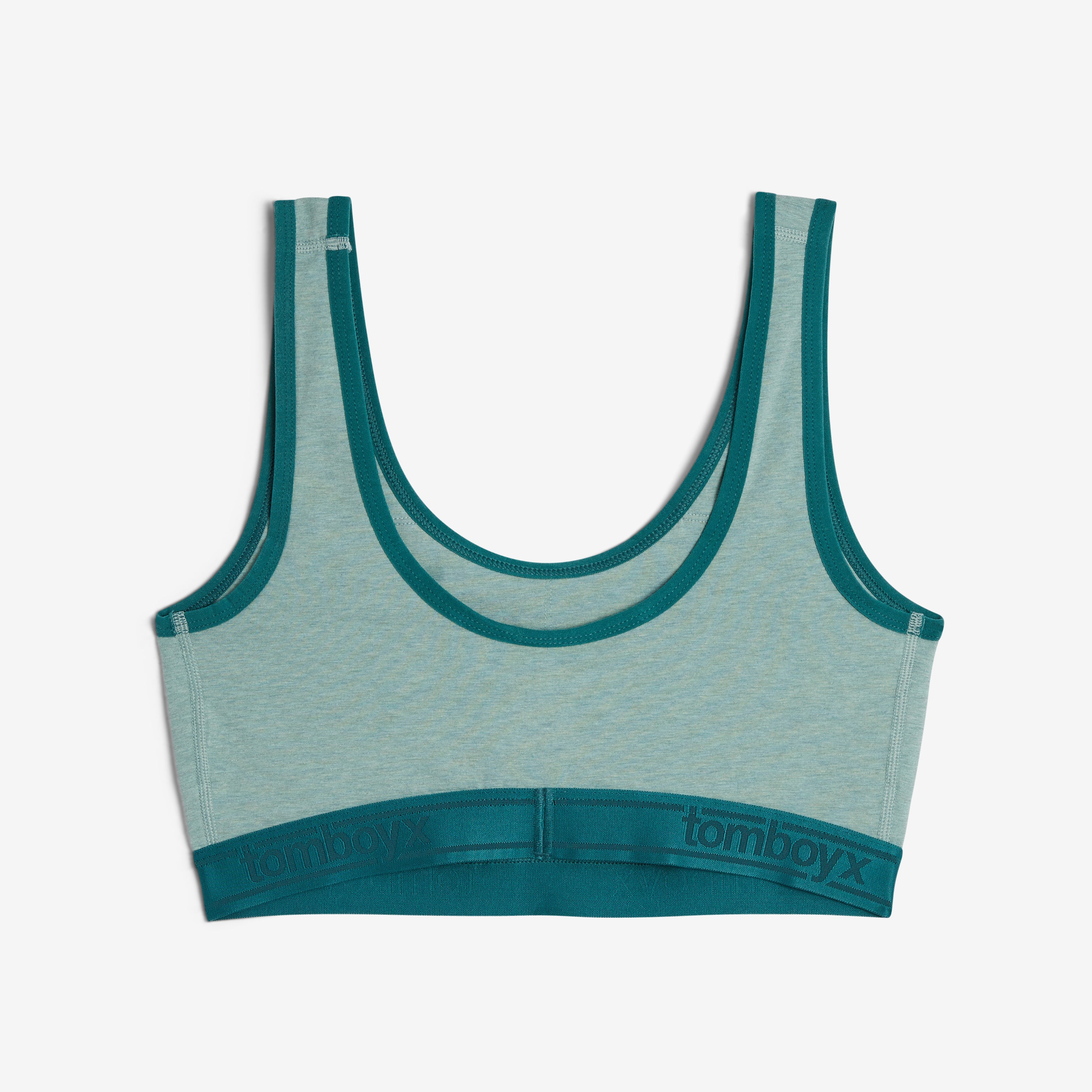 Peekaboo Soft Bra - Jaded Teal
