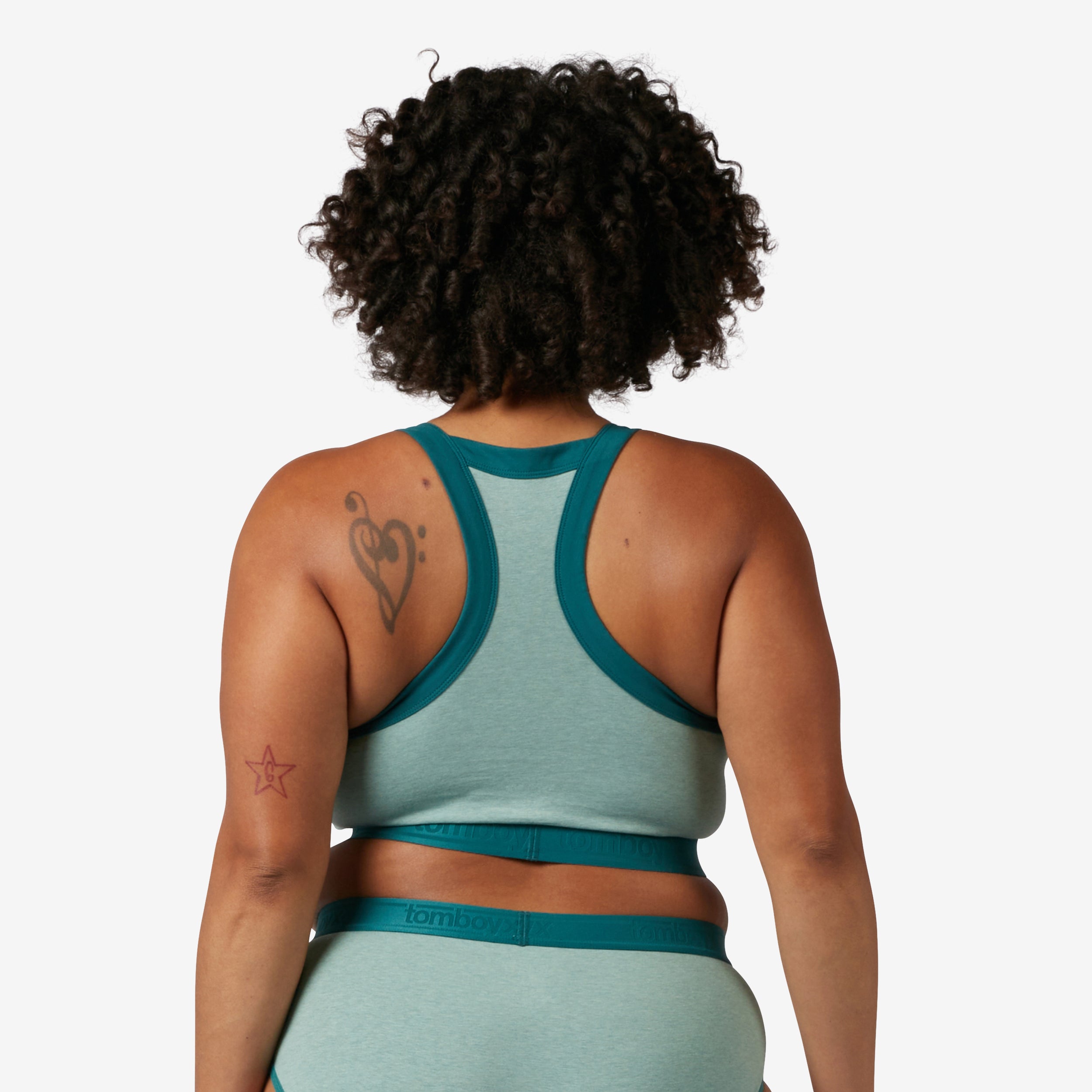 Scoop Soft Bra - Jaded Teal