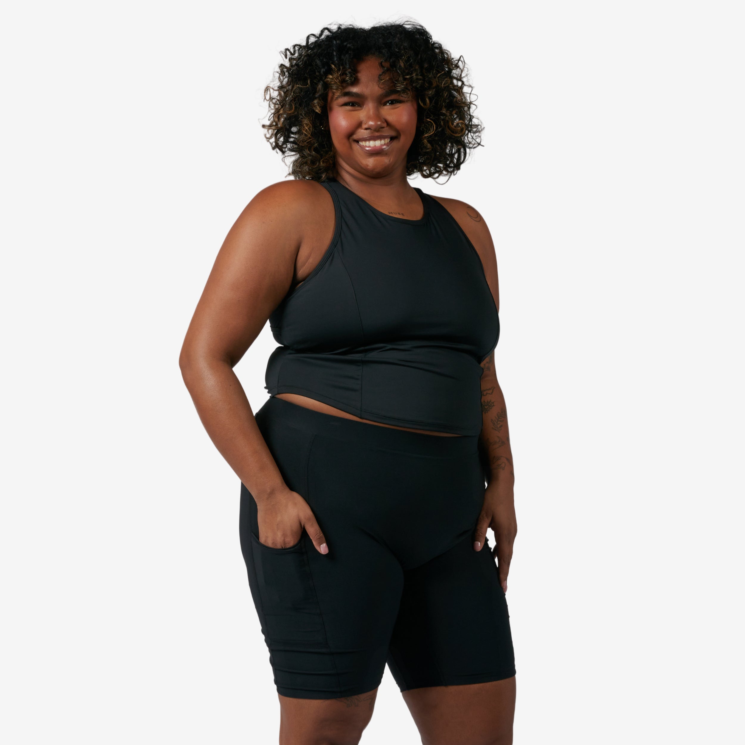 Swim 9" Shorts with Pocket - Jelly Magic