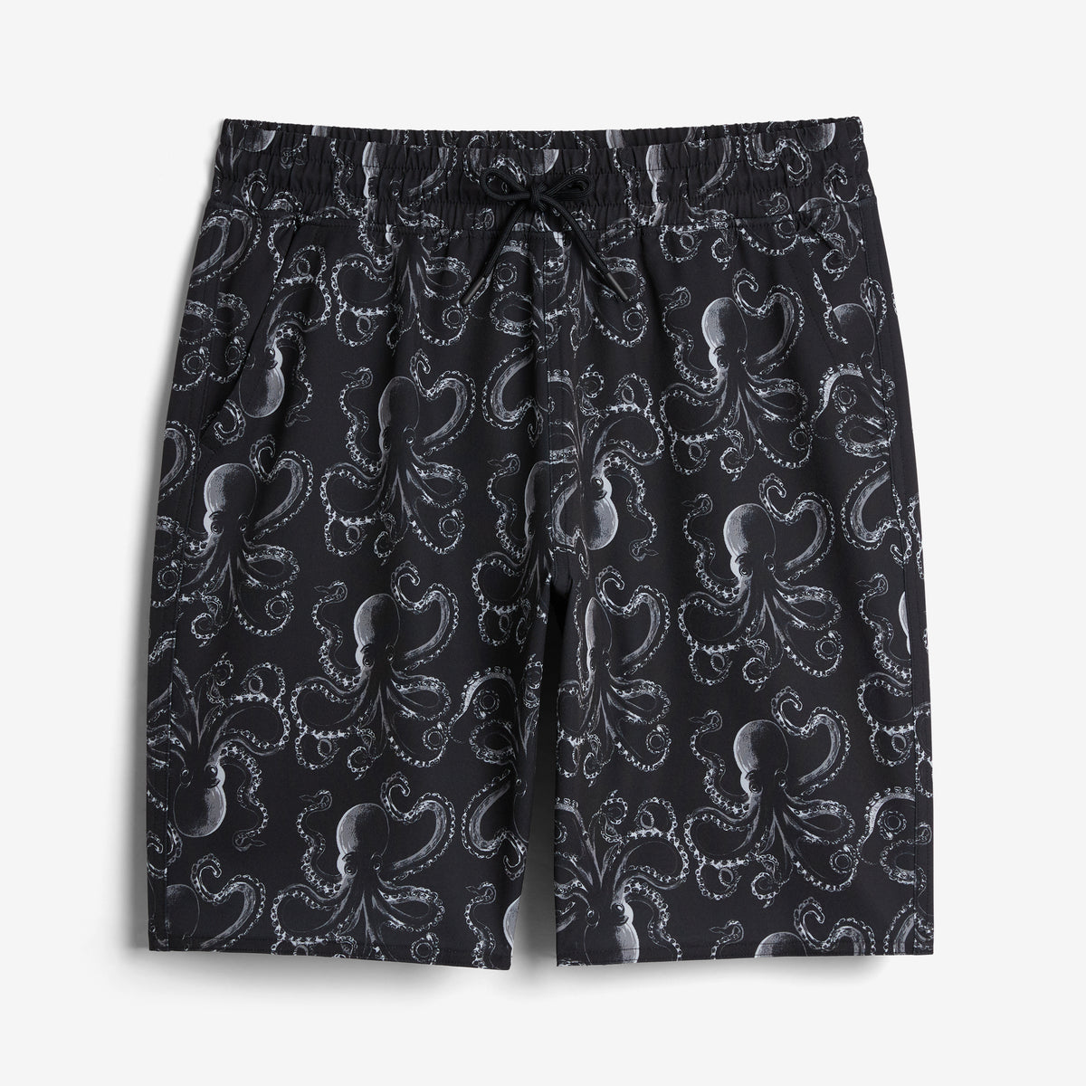 Swim 9" Lined Board Shorts Light Weight Kraken