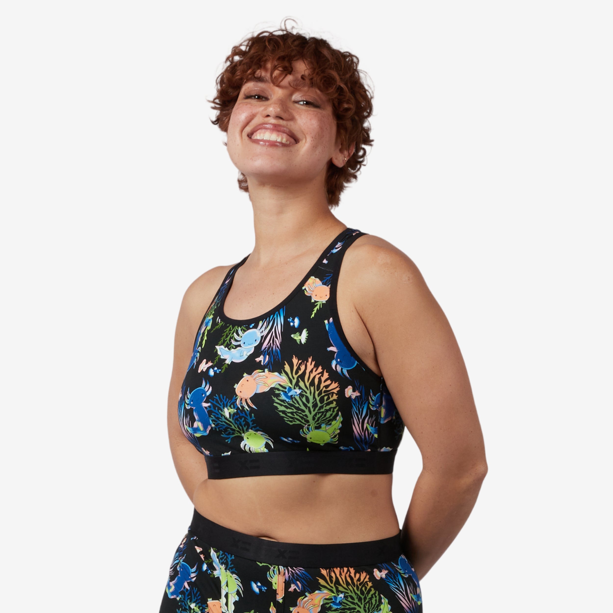 Model: Ariana is 5'7" and wears a medium
