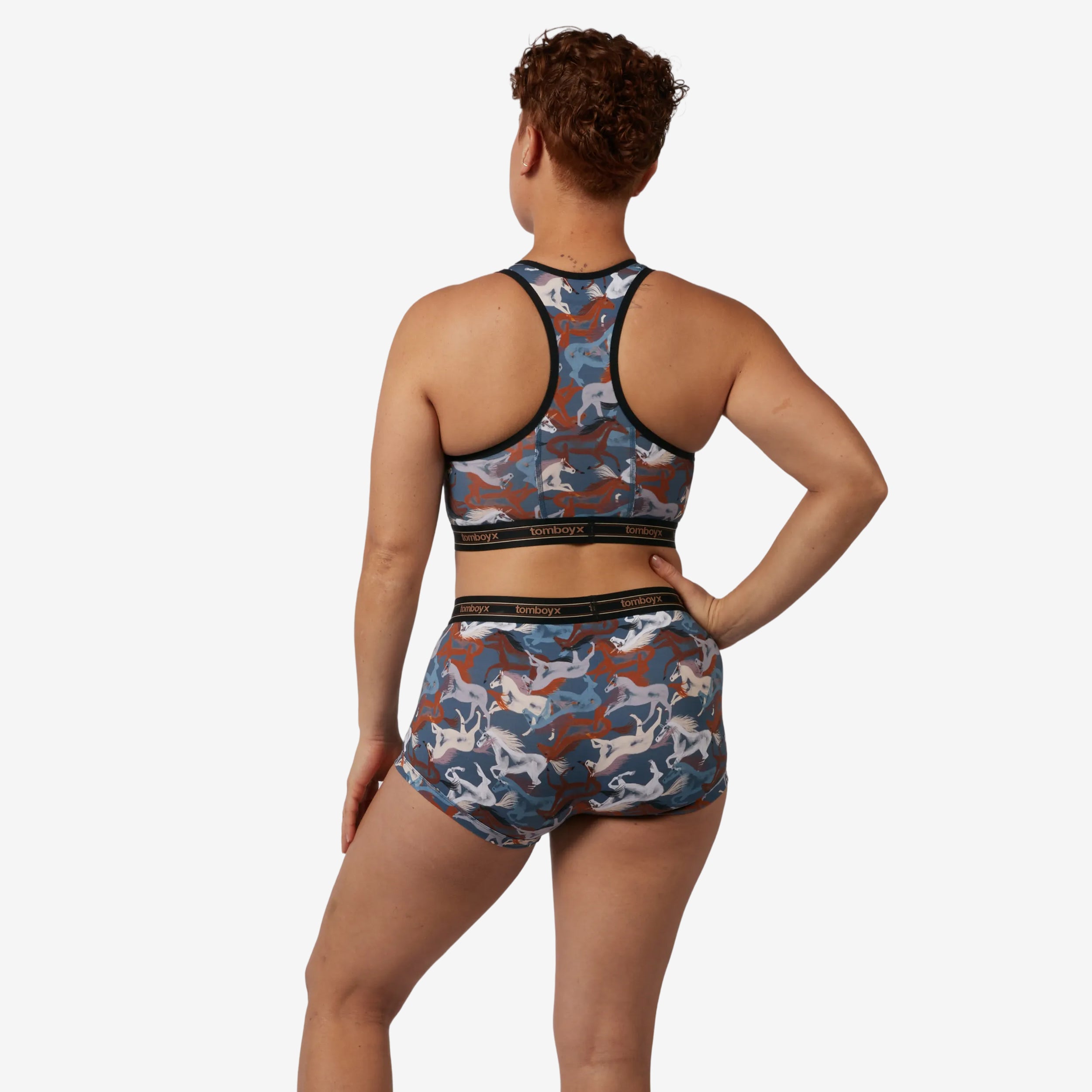 Boy Shorts - Lucky Horses