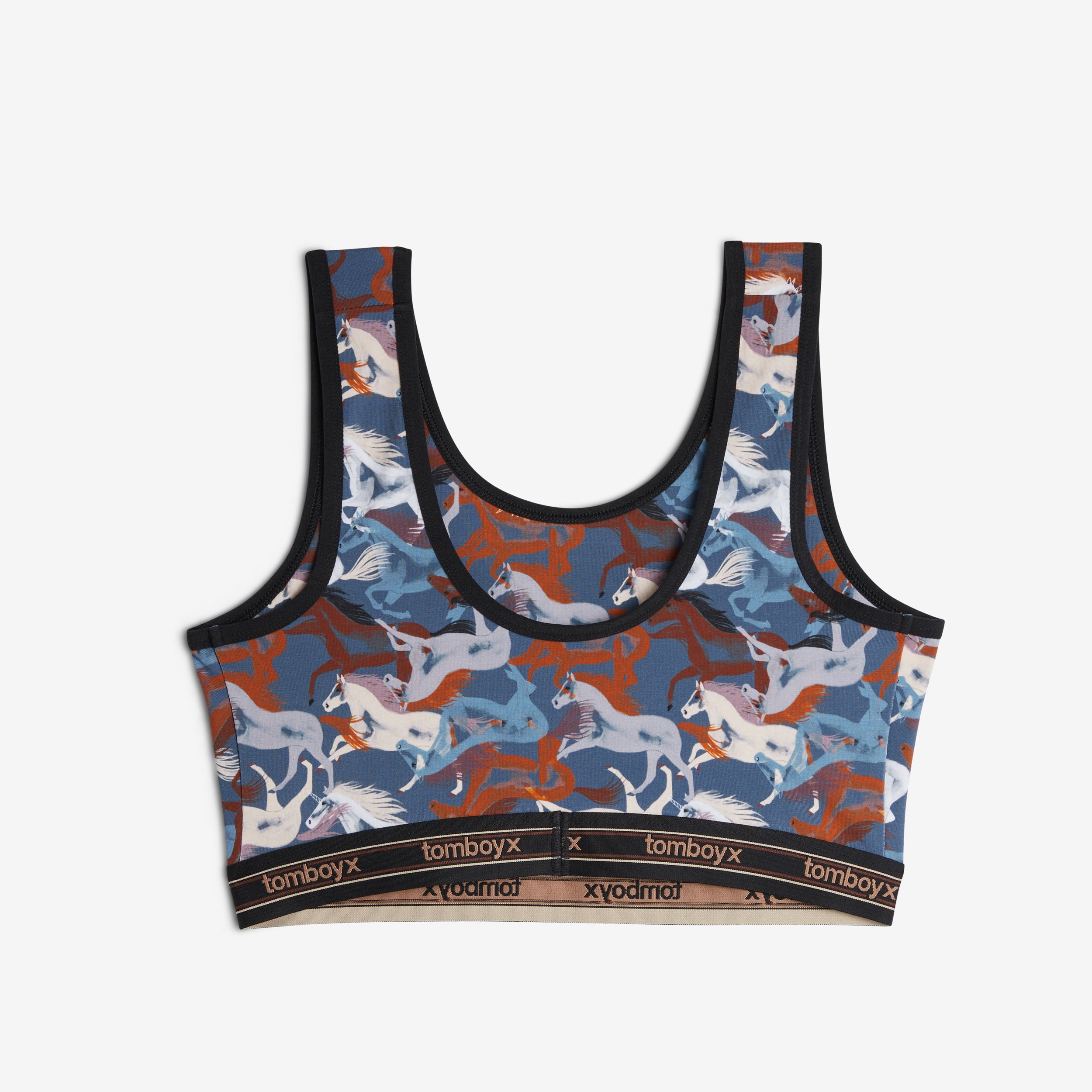 Essentials Soft Bra - Lucky Horses