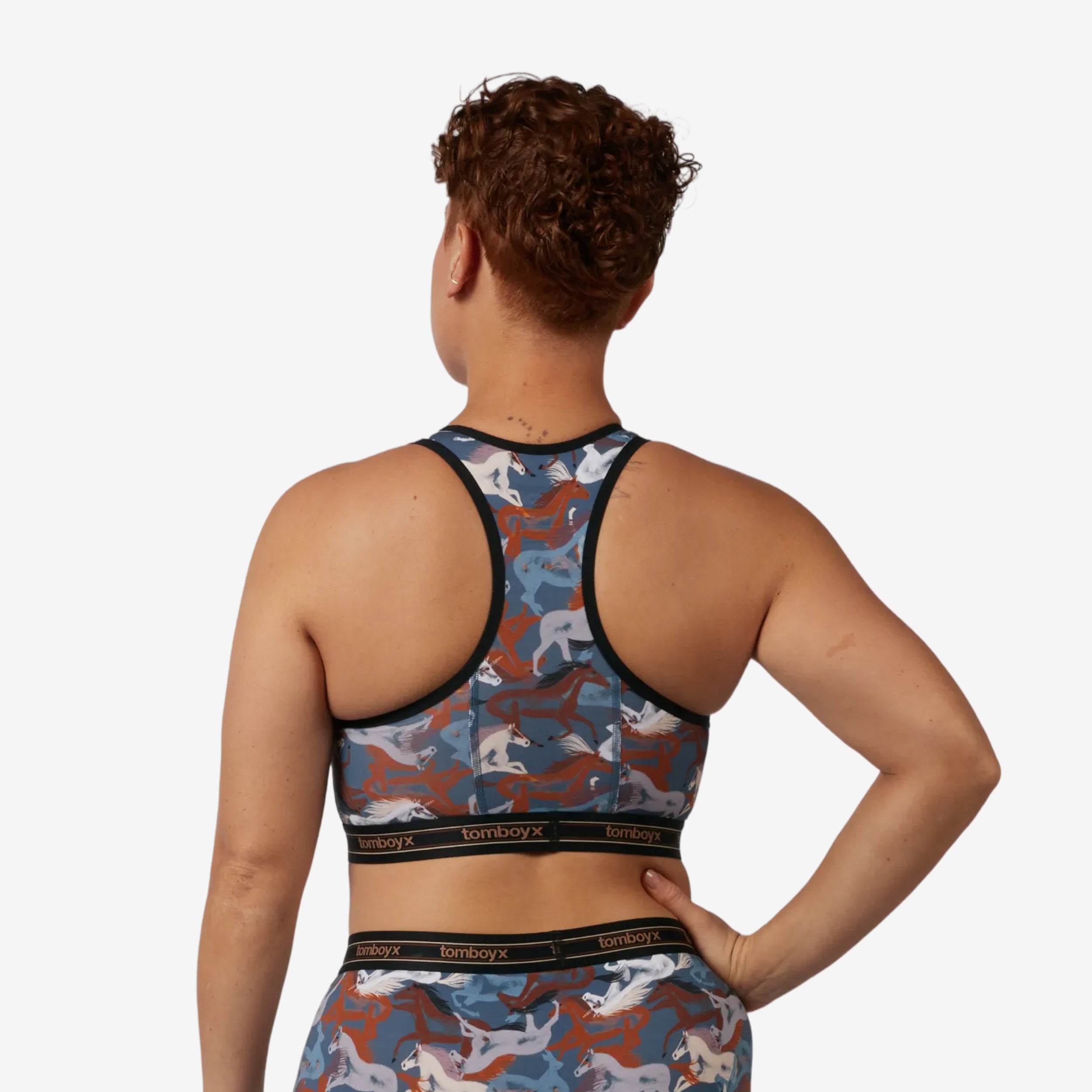 Racerback Soft Bra - Lucky Horses