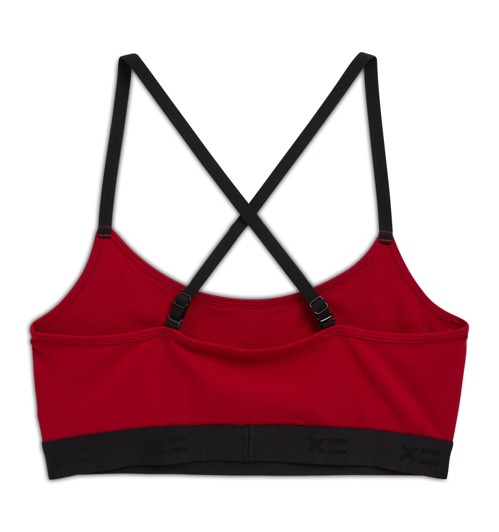 Low Cut Soft Bra - Lucky Red