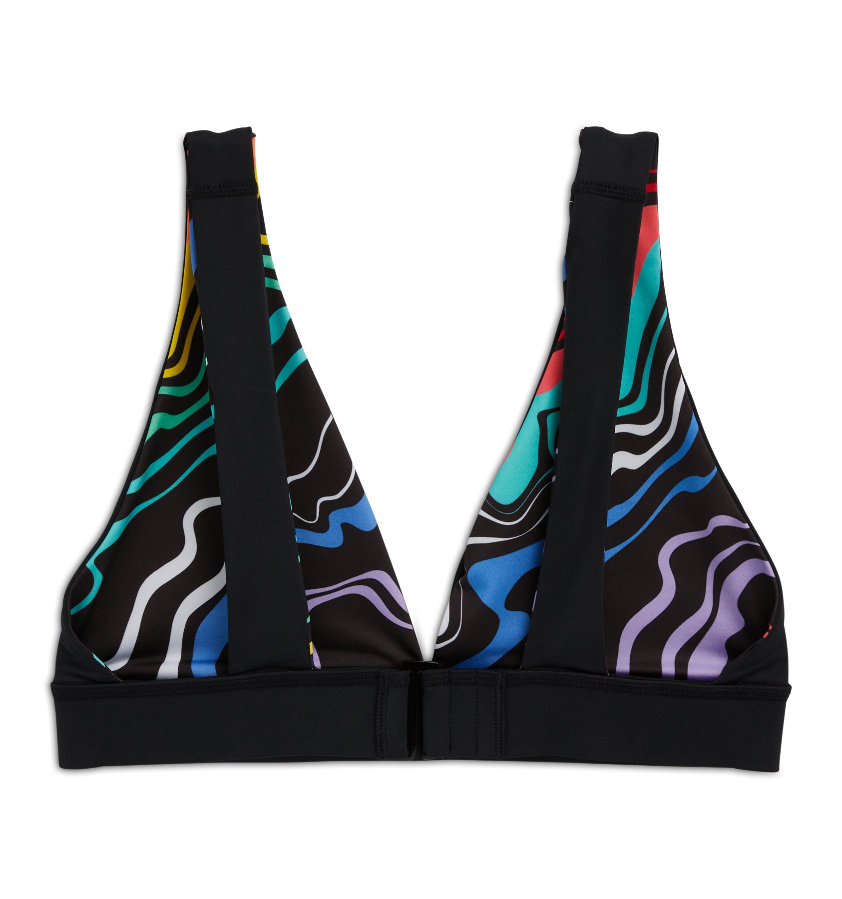 Swim Reversible Plunge Top - Making Waves