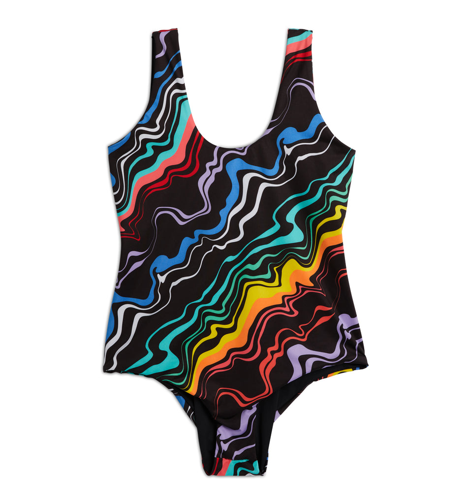 Swim Reversible One Piece Making Waves