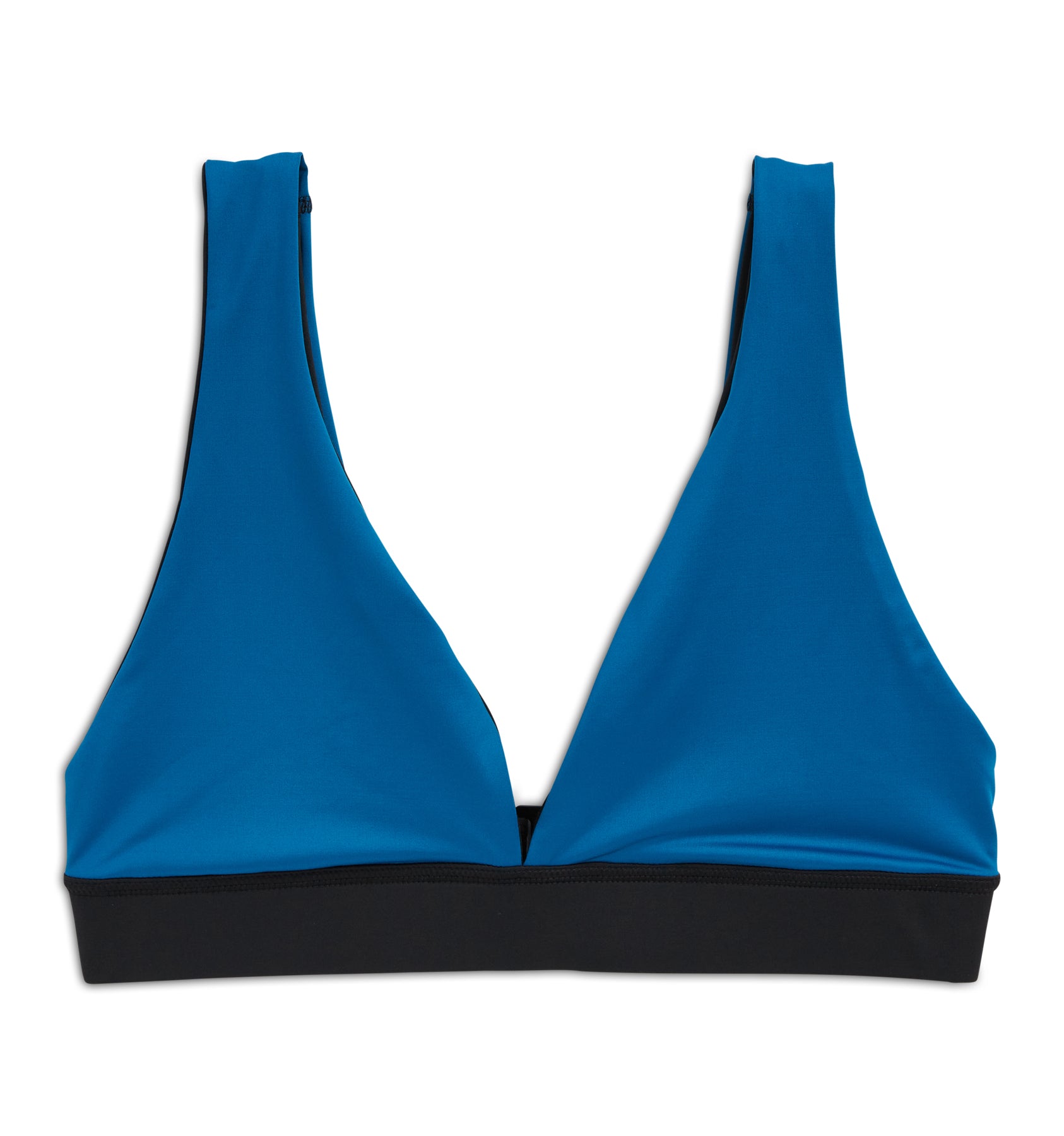 Swim Reversible Plunge Top - Marina Blue