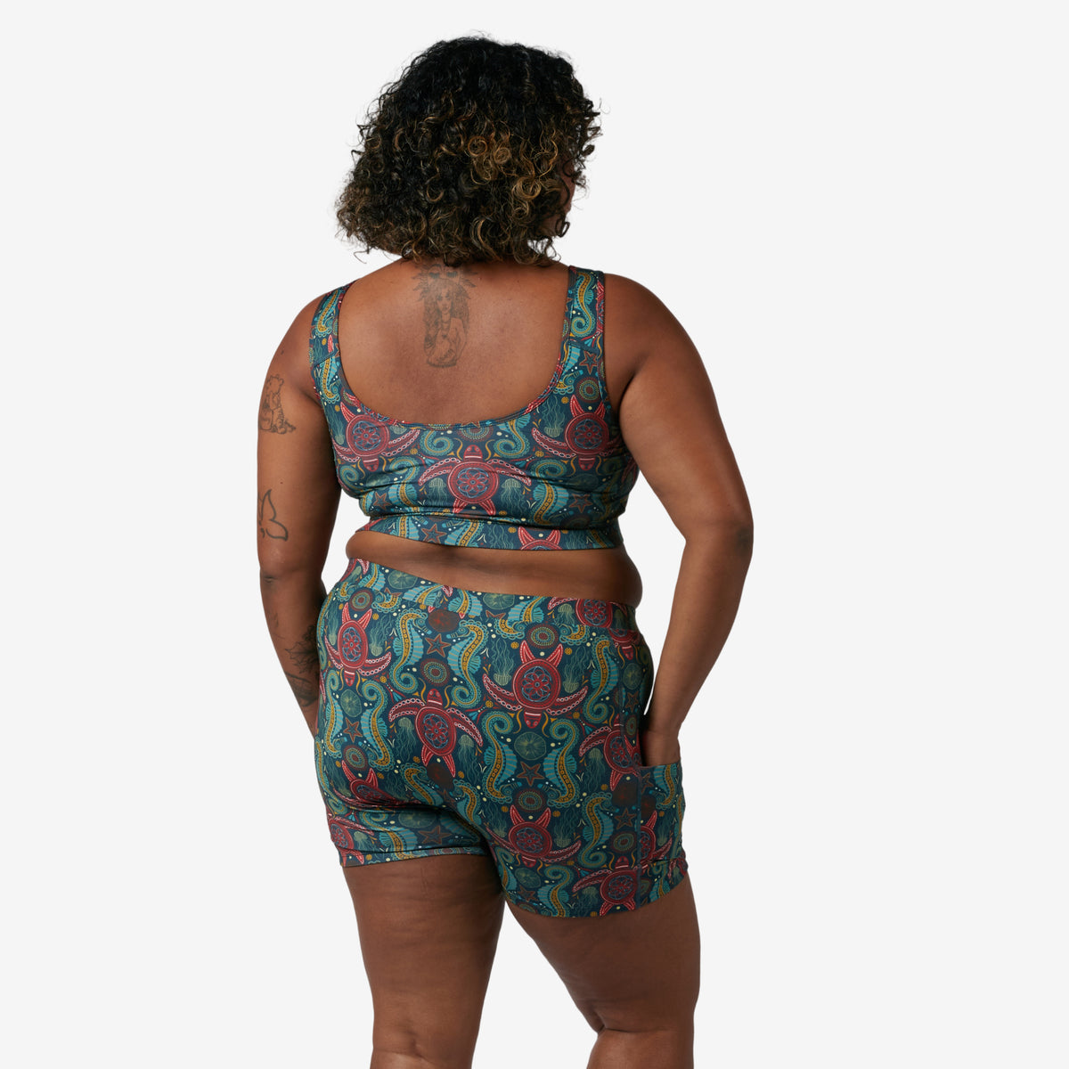 Swim 4.5" Shorts - Marine Mosaic